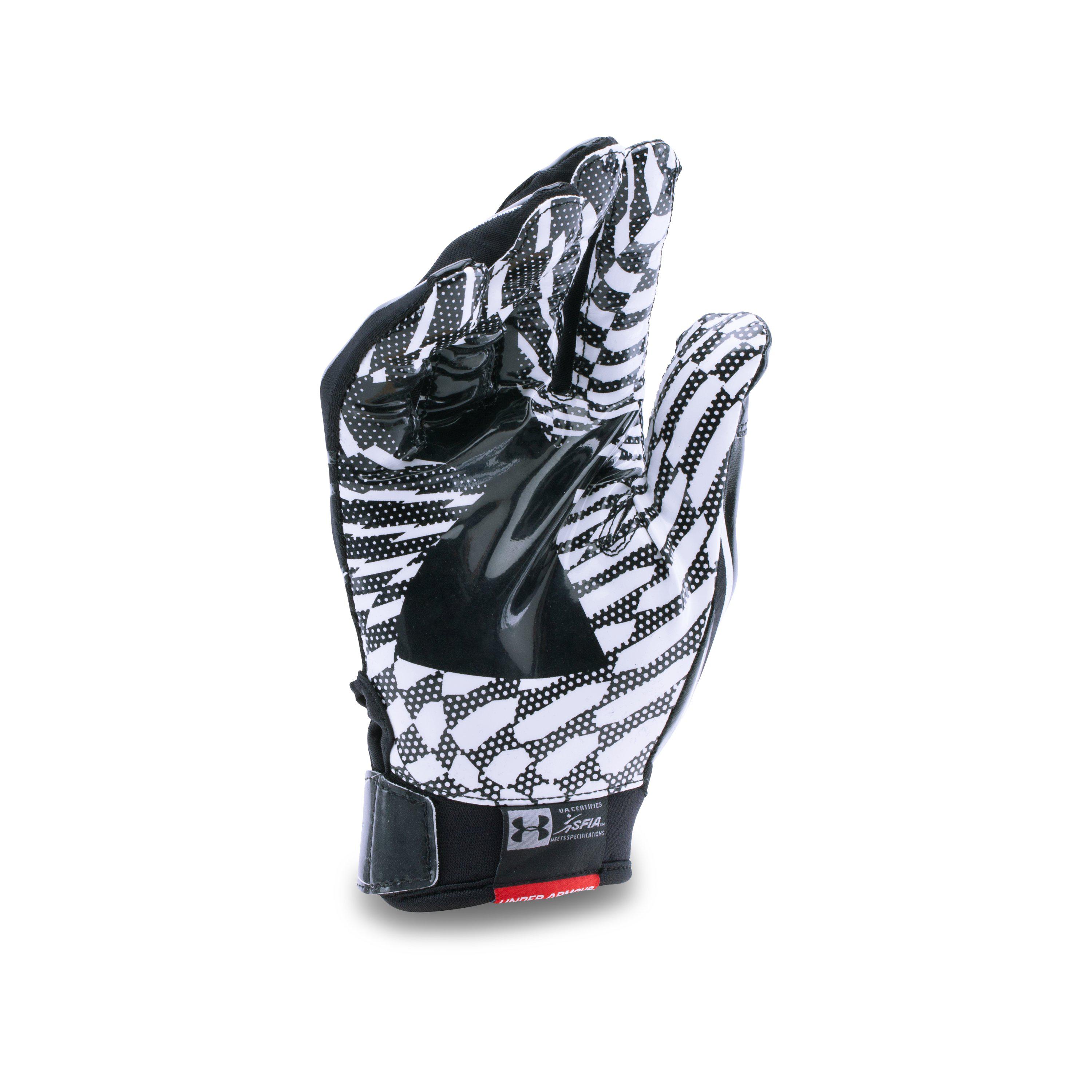 under armour men's f5 football gloves