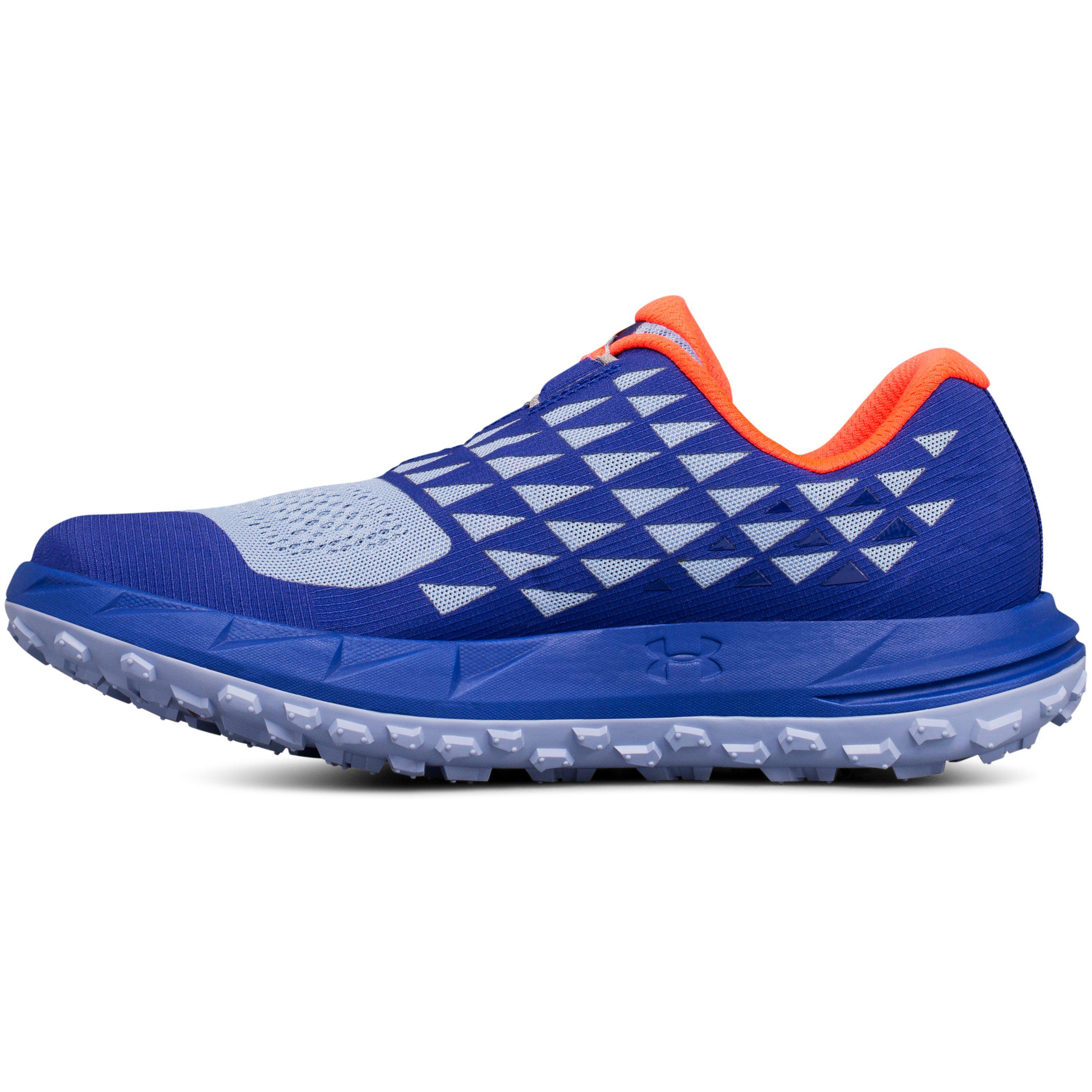 Under Armour Ua Fat Tire 3 Running Shoes in Blue | Lyst