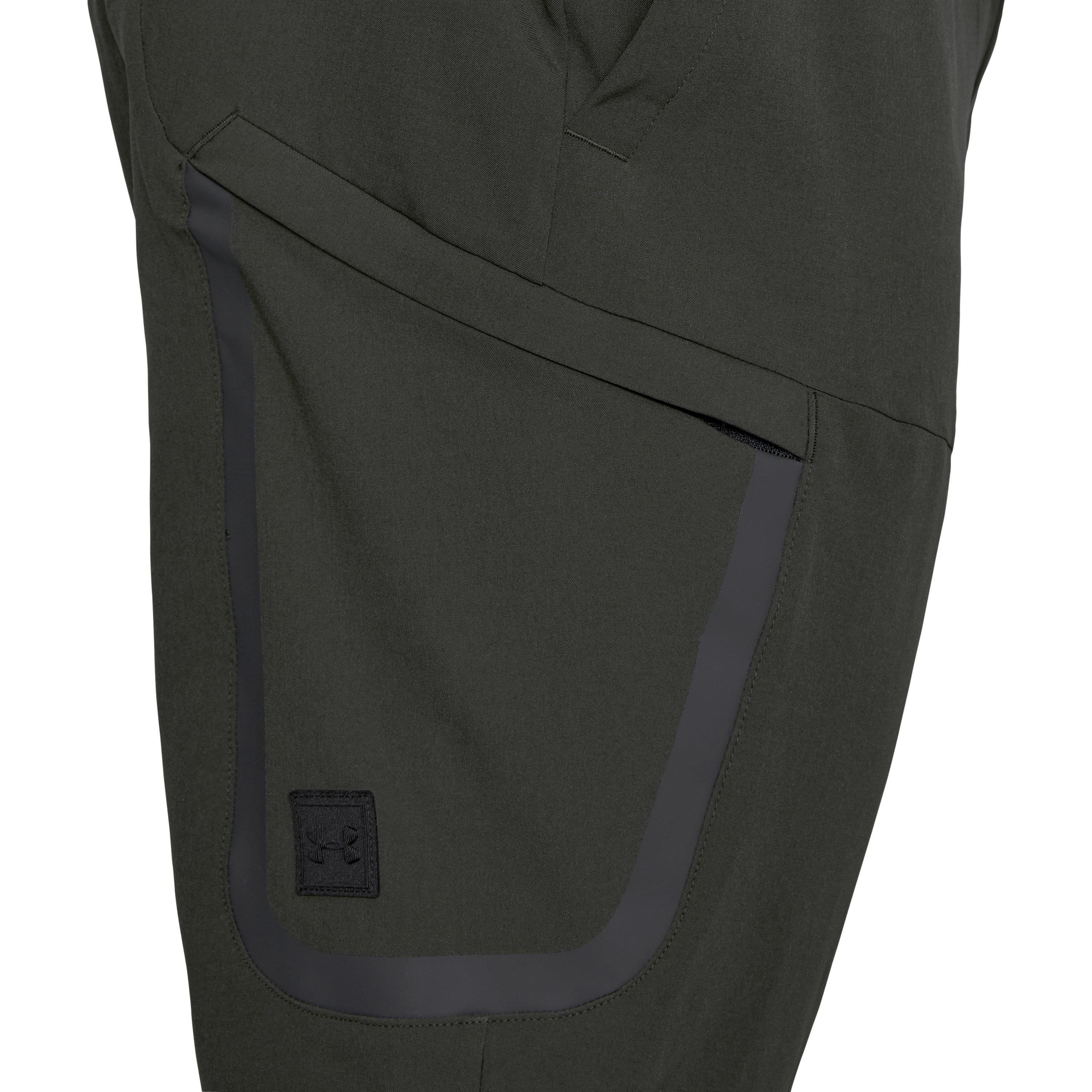 Under Armour Men's Ua Unstoppable Woven Cargo Pants in Black for Men - Lyst