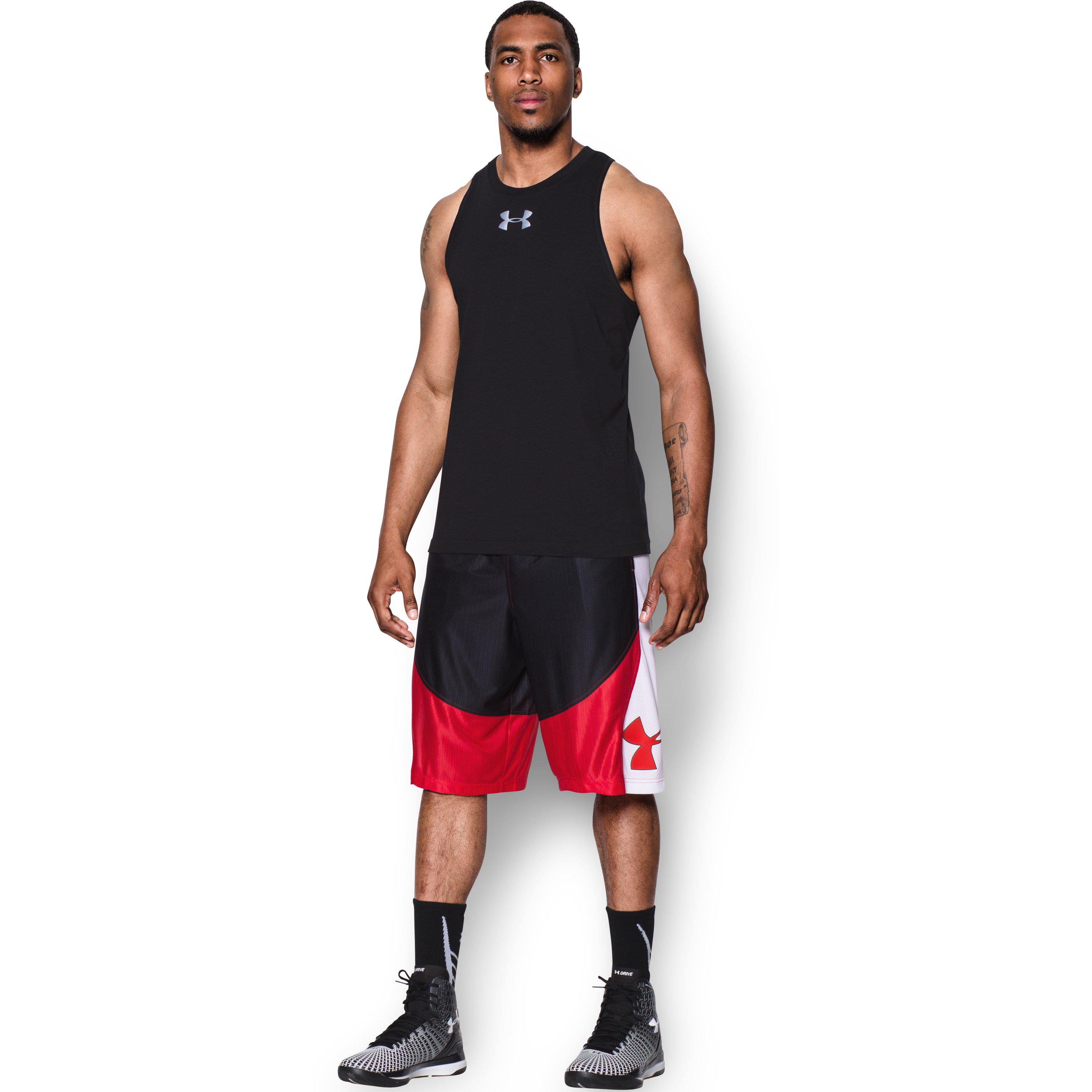 Under Armour Men's Ua Mo' Money Basketball Shorts in Black /White (Black)  for Men | Lyst