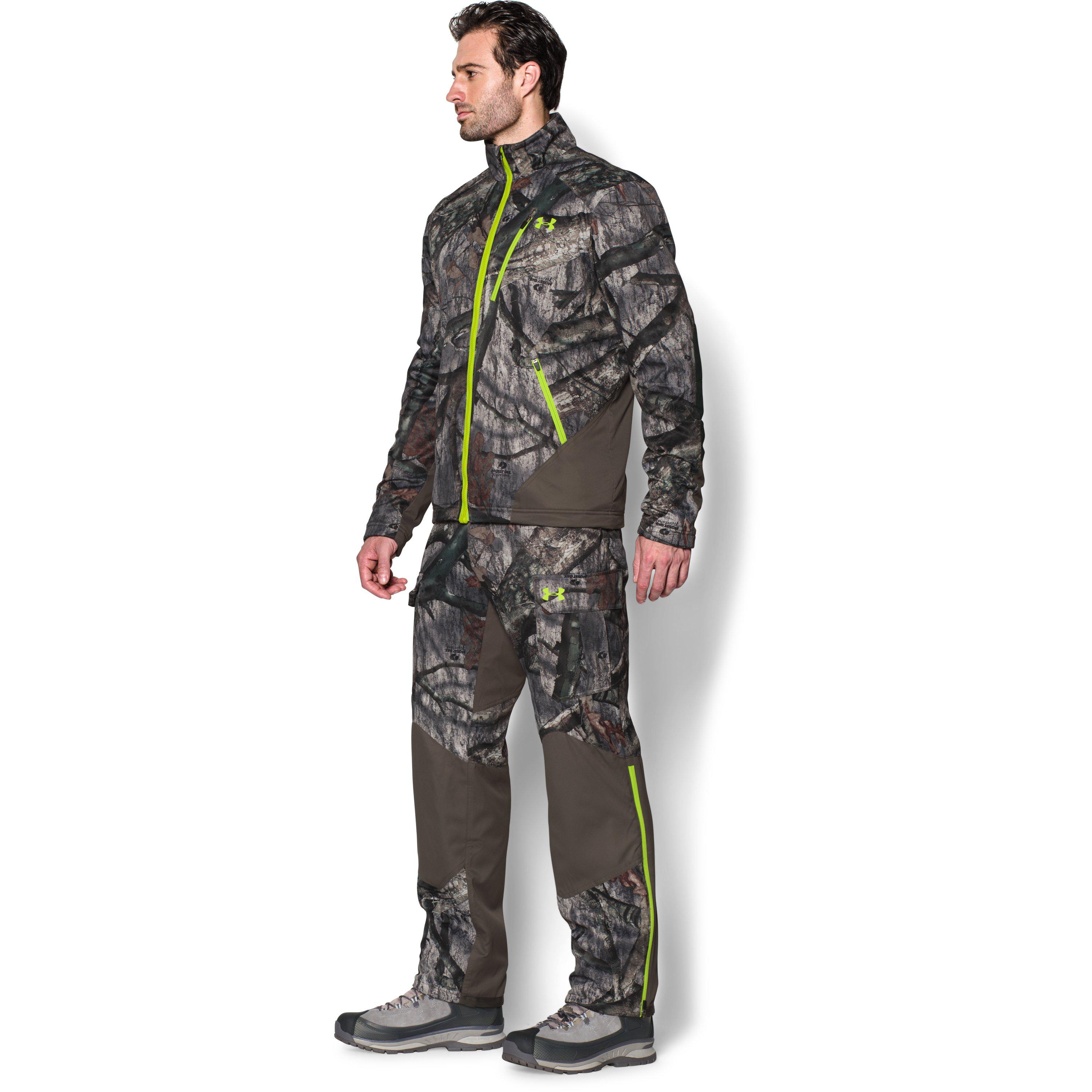 men's ua storm scent control barrier hooded jacket