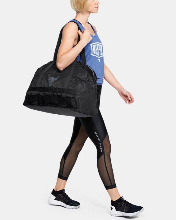 Under Armour Women's Project Rock Gym Bag in Black - Lyst