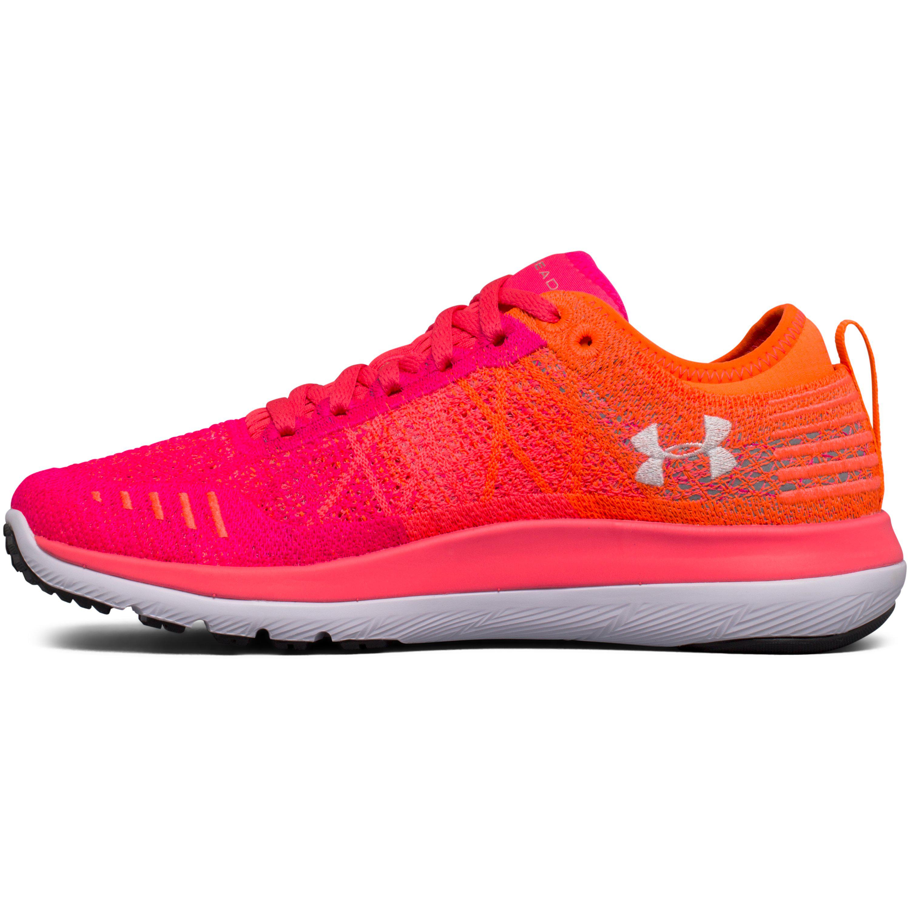 Under Armour Women's Ua Threadborne Fortis 3 Running Shoes in Pink | Lyst