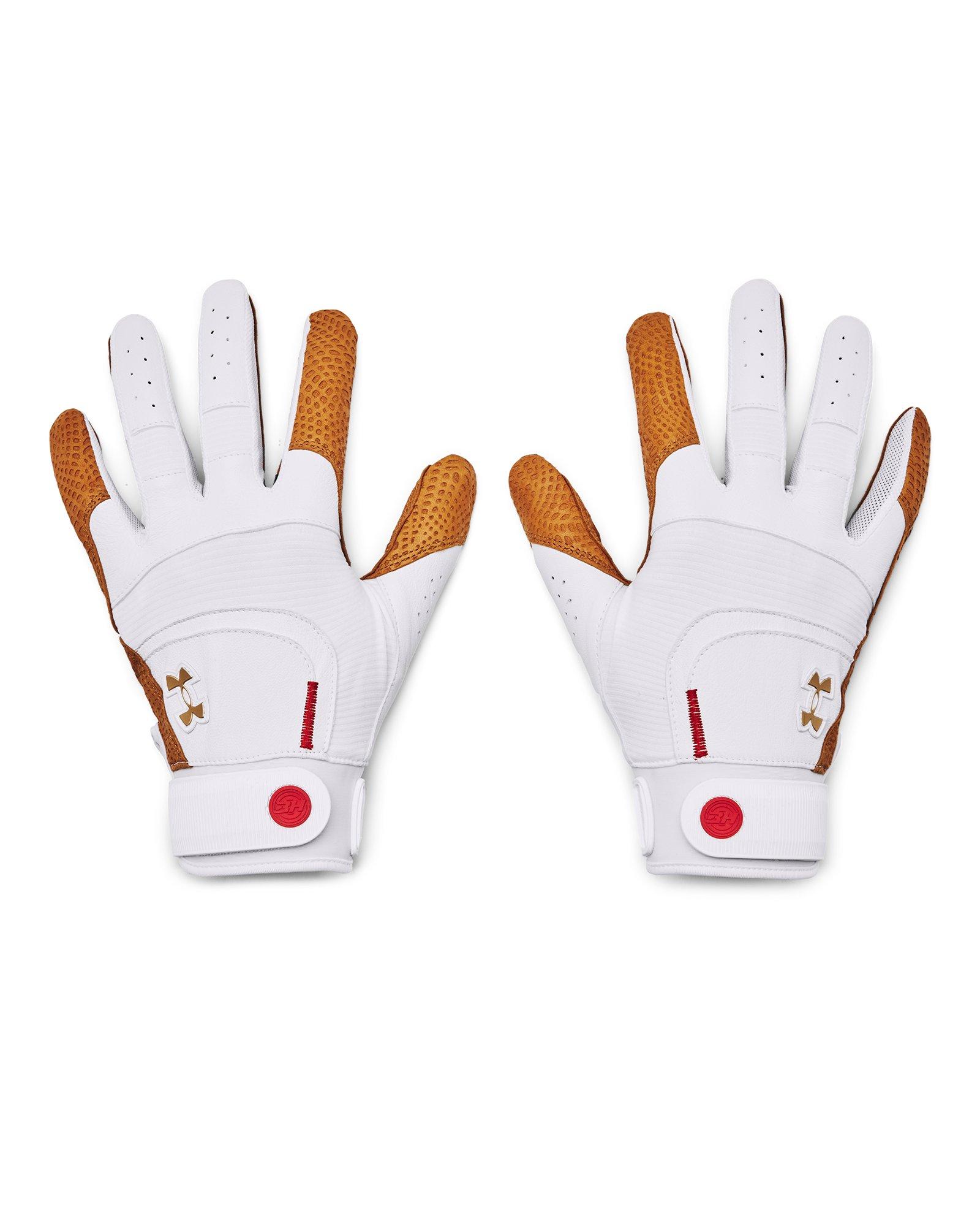 Under Armour Ua Harper Pro Batting Gloves in White for Men Lyst
