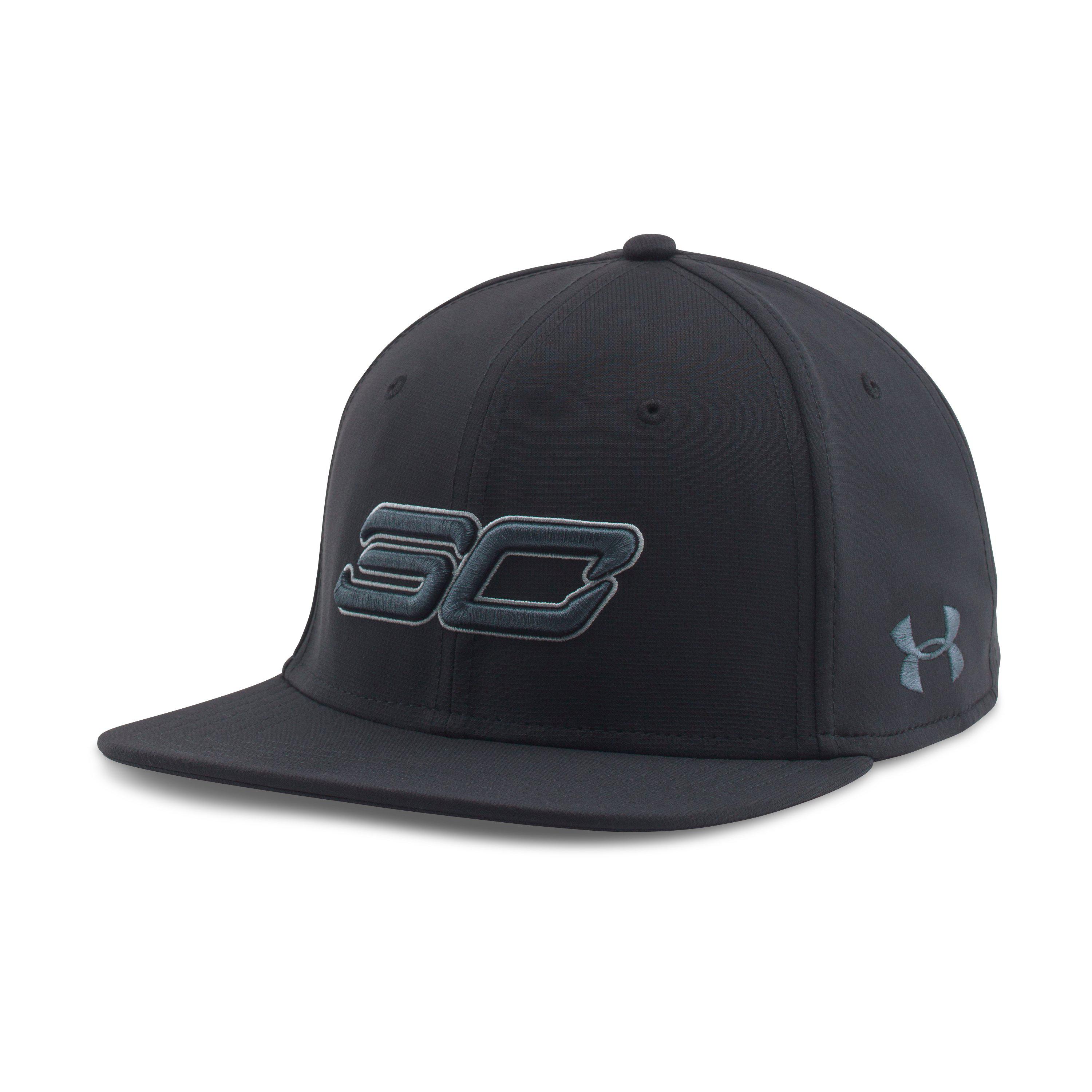 Under Armour Men's Sc30 Core Snapback Cap in Black for Men | Lyst