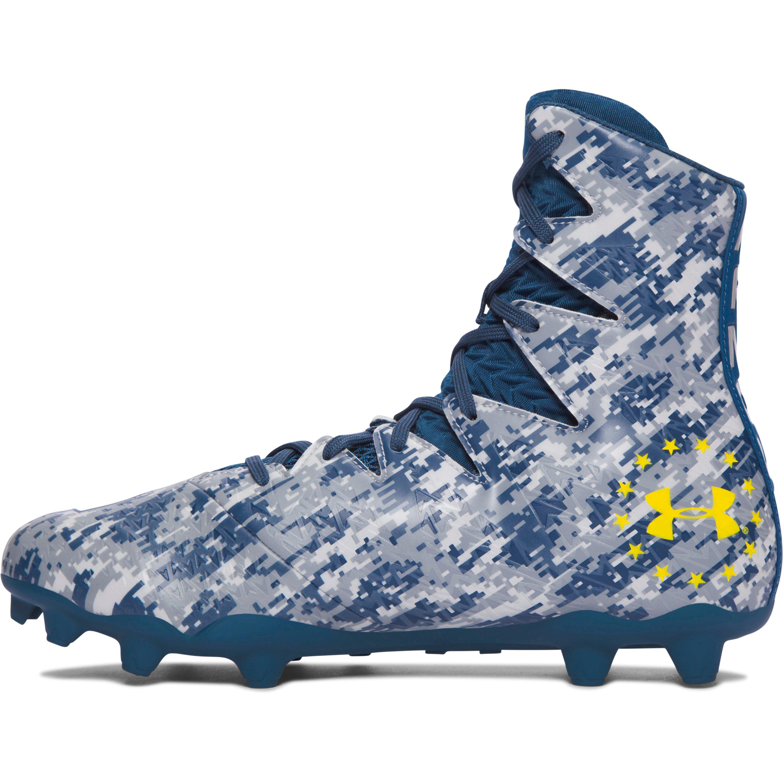 Under Armour Highlight MC Navy Football Cleats Honor Courage 1289771-437 Size 12 for sale online 