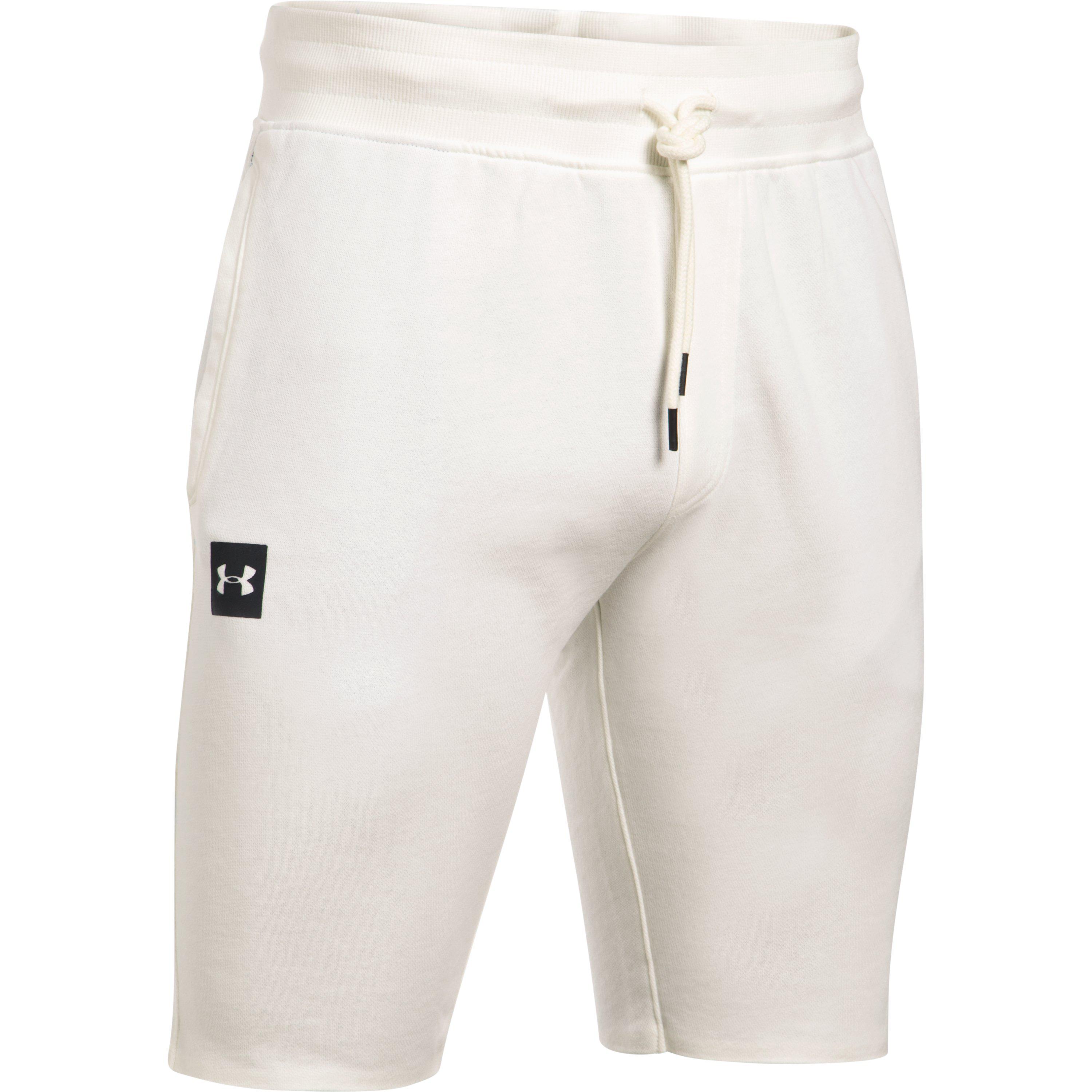 Shop Under Armour Men's Sportstyle Terry Tapered Shorts | UP TO 56% OFF