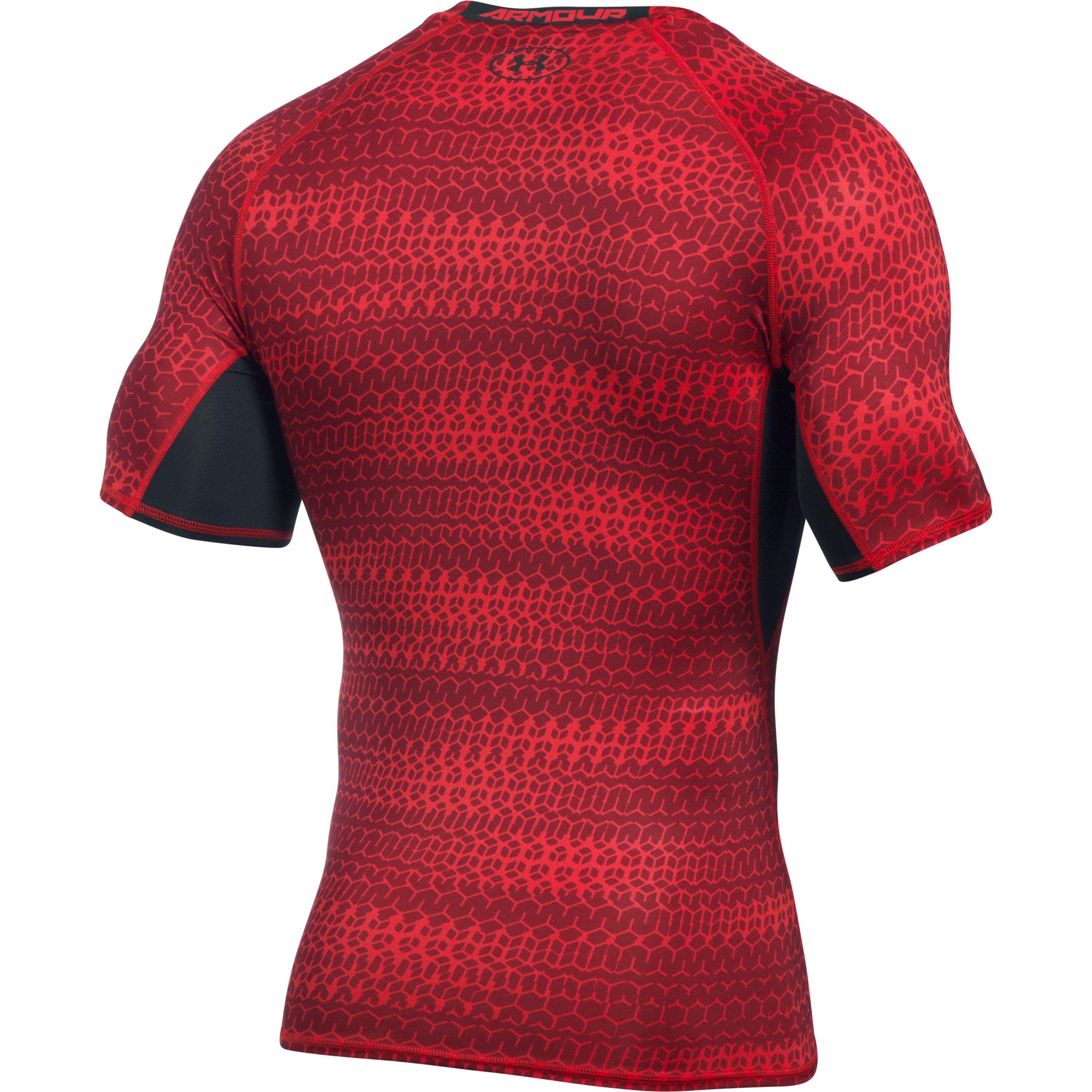 red under armour compression shirt