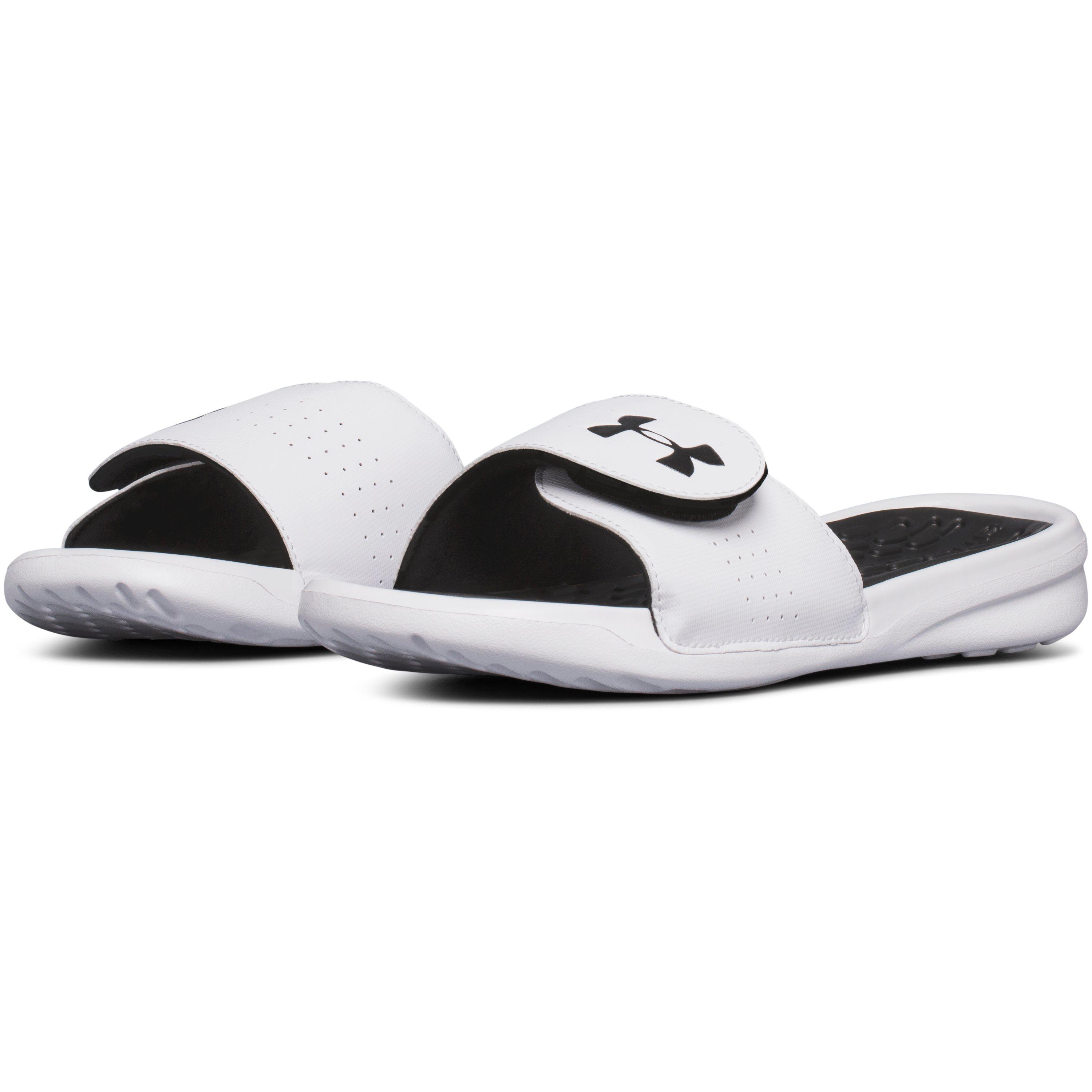 under armour adjustable slides