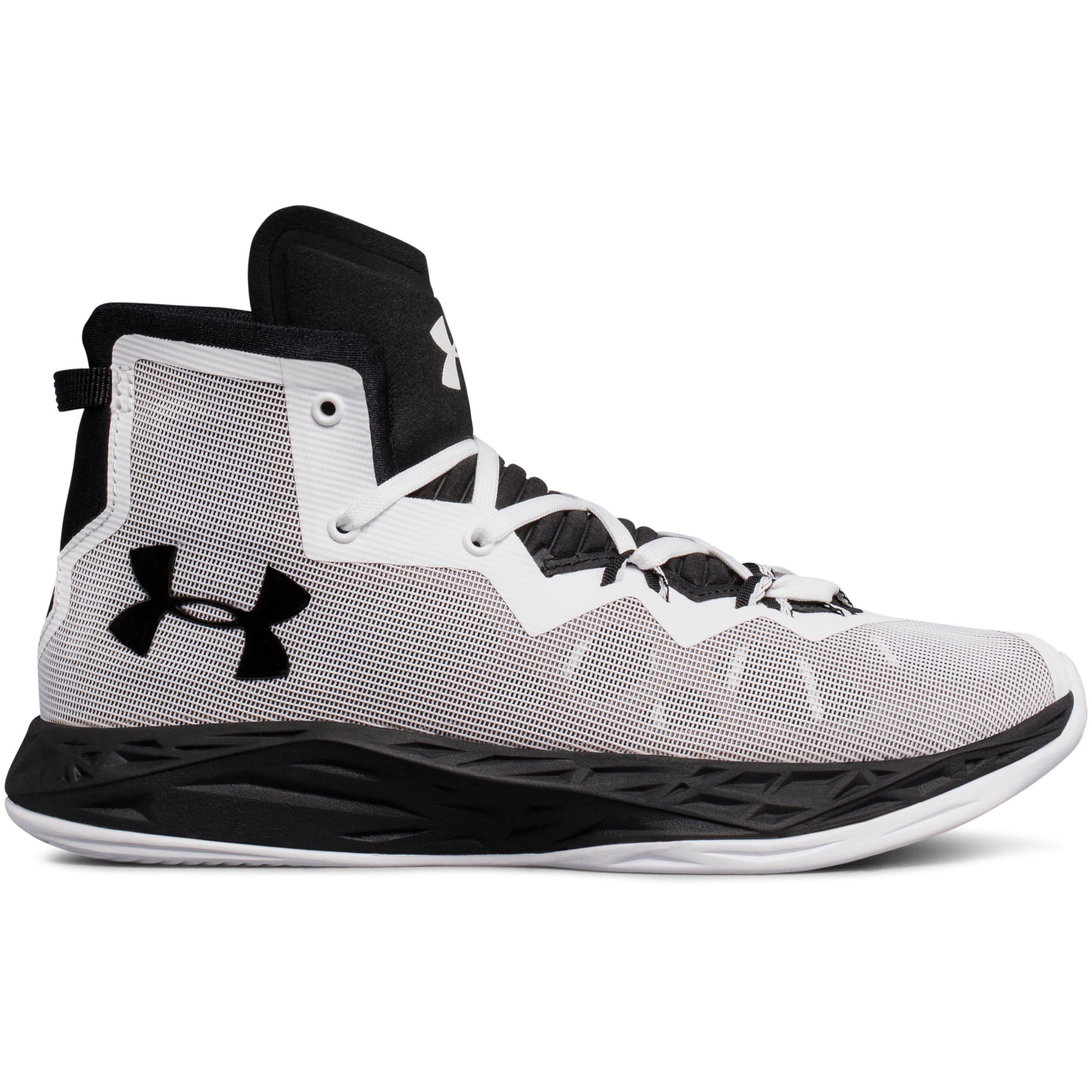Under Armour Women's Ua Lightning 4 Basketball Shoes in White/Black ...