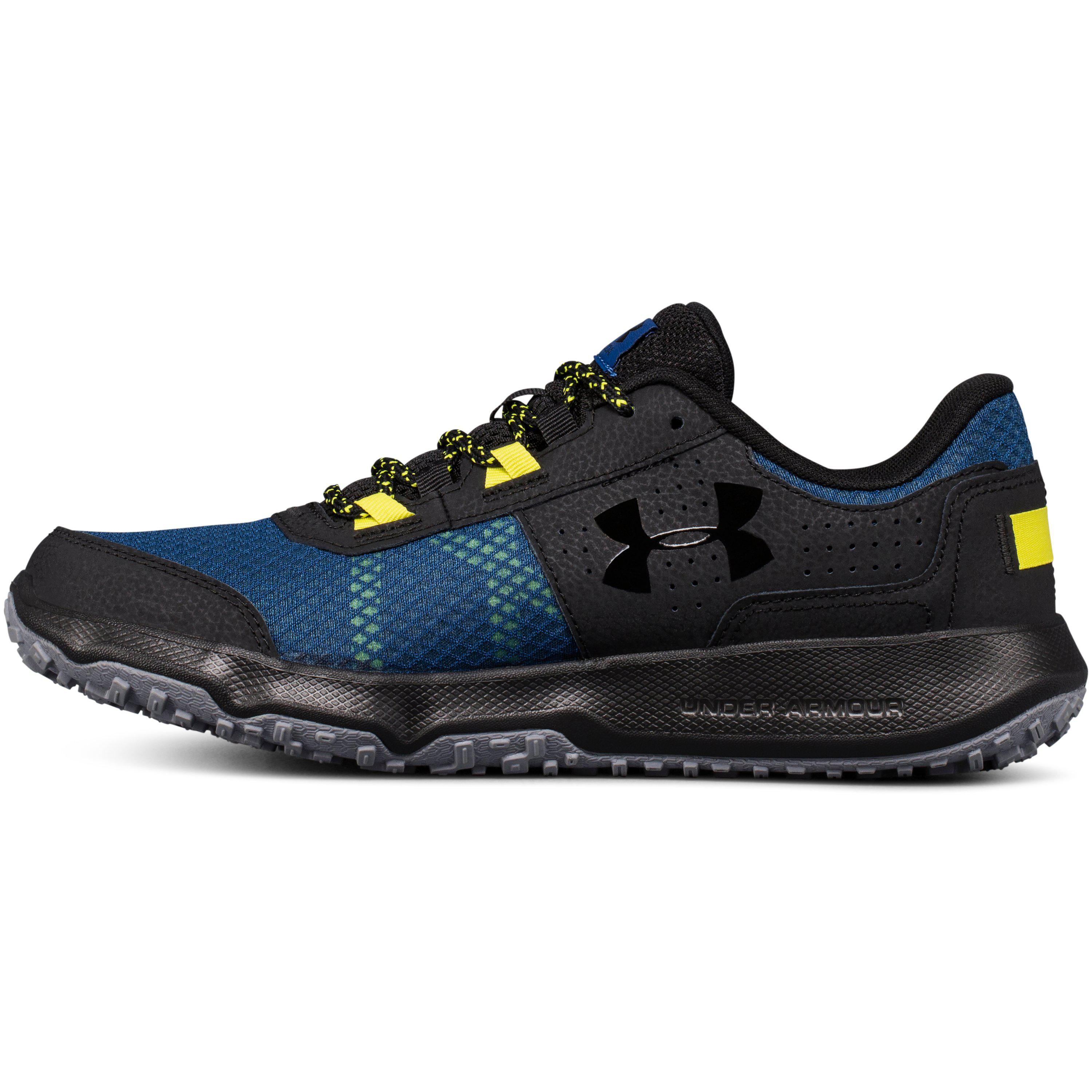 Under Armour Leather Men's Ua Toccoa Running Shoes in Blue for Men - Lyst