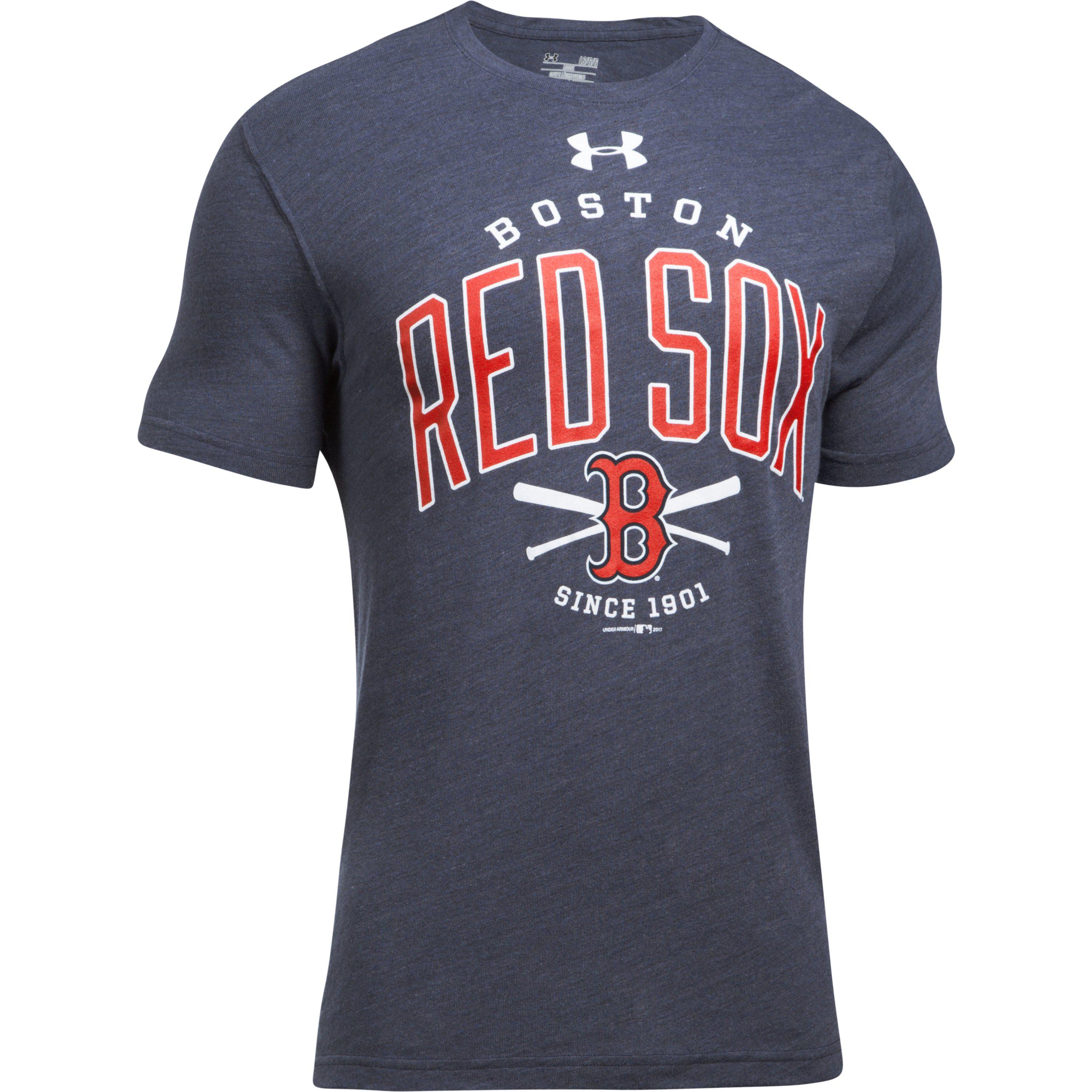 under armour red sox shirt