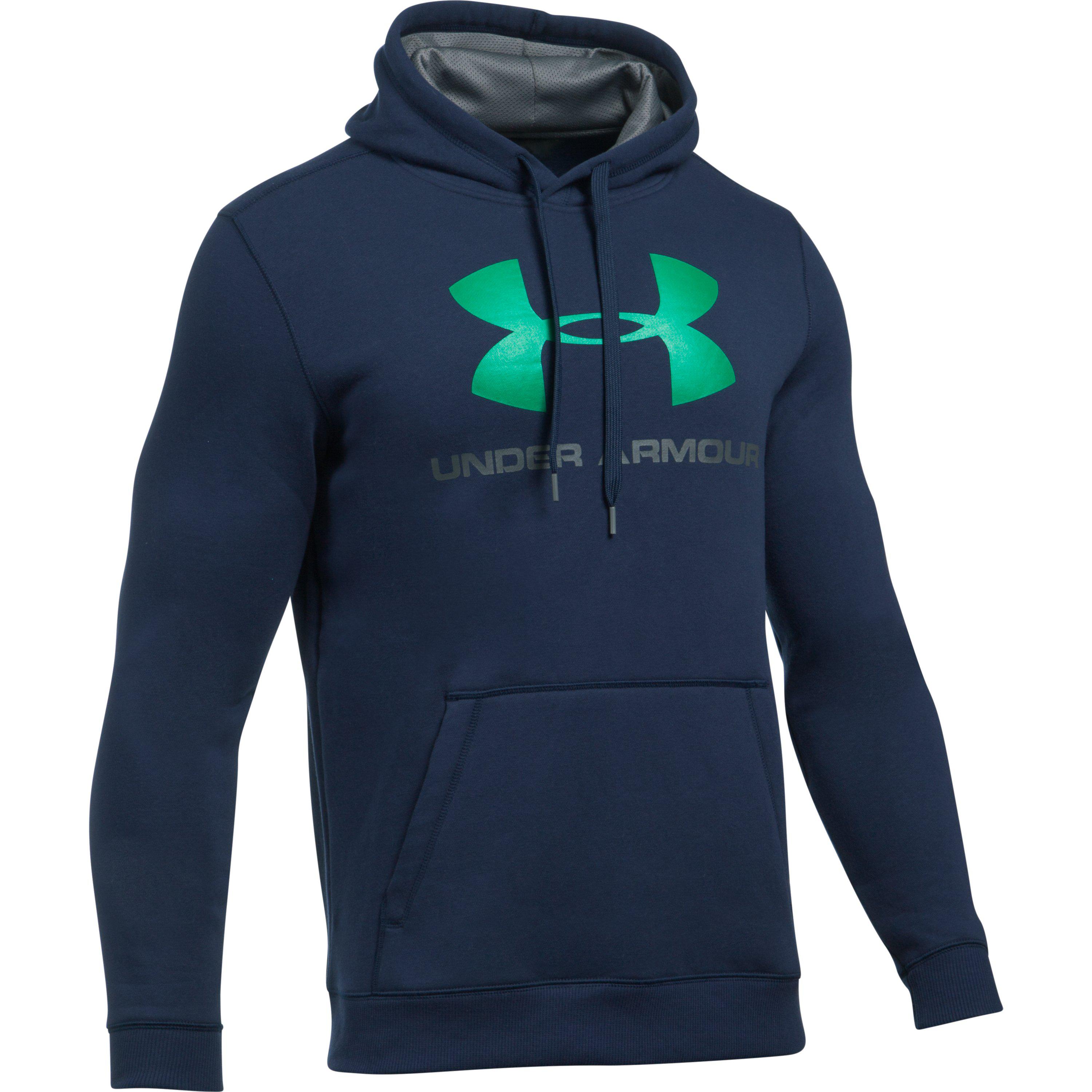 ua rival fitted hoodie