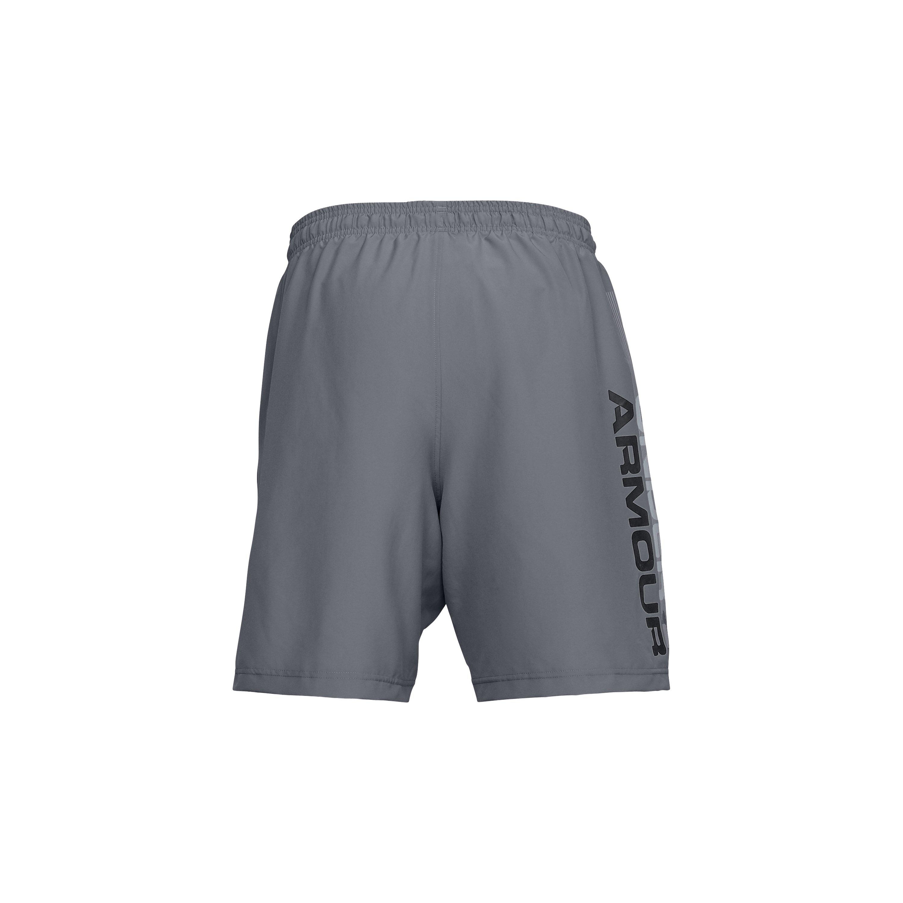 under armour woven graphic wordmark short