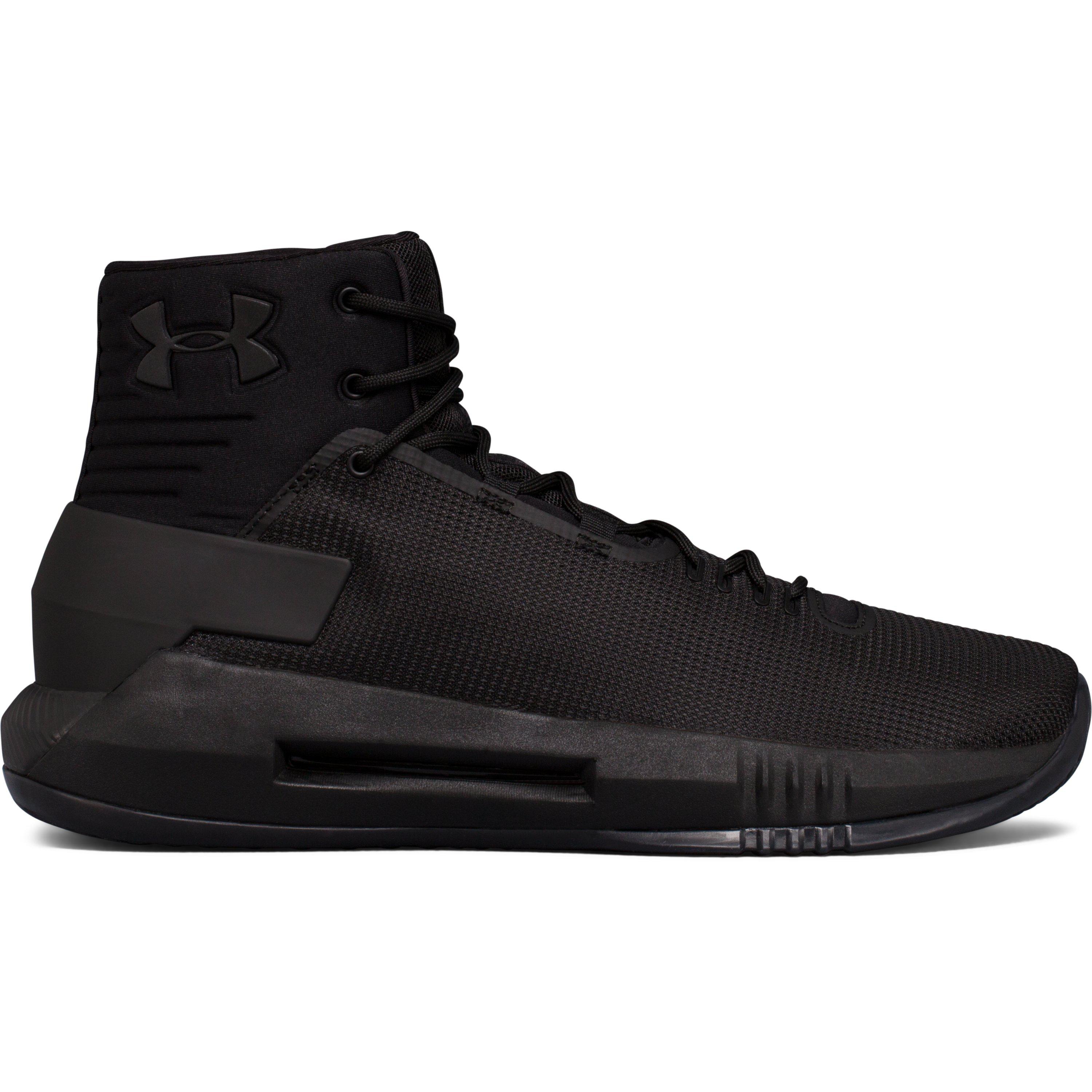 Under Armour Lace Men's Ua Drive 4 Basketball Shoes in Black /Black (Black) for  Men | Lyst