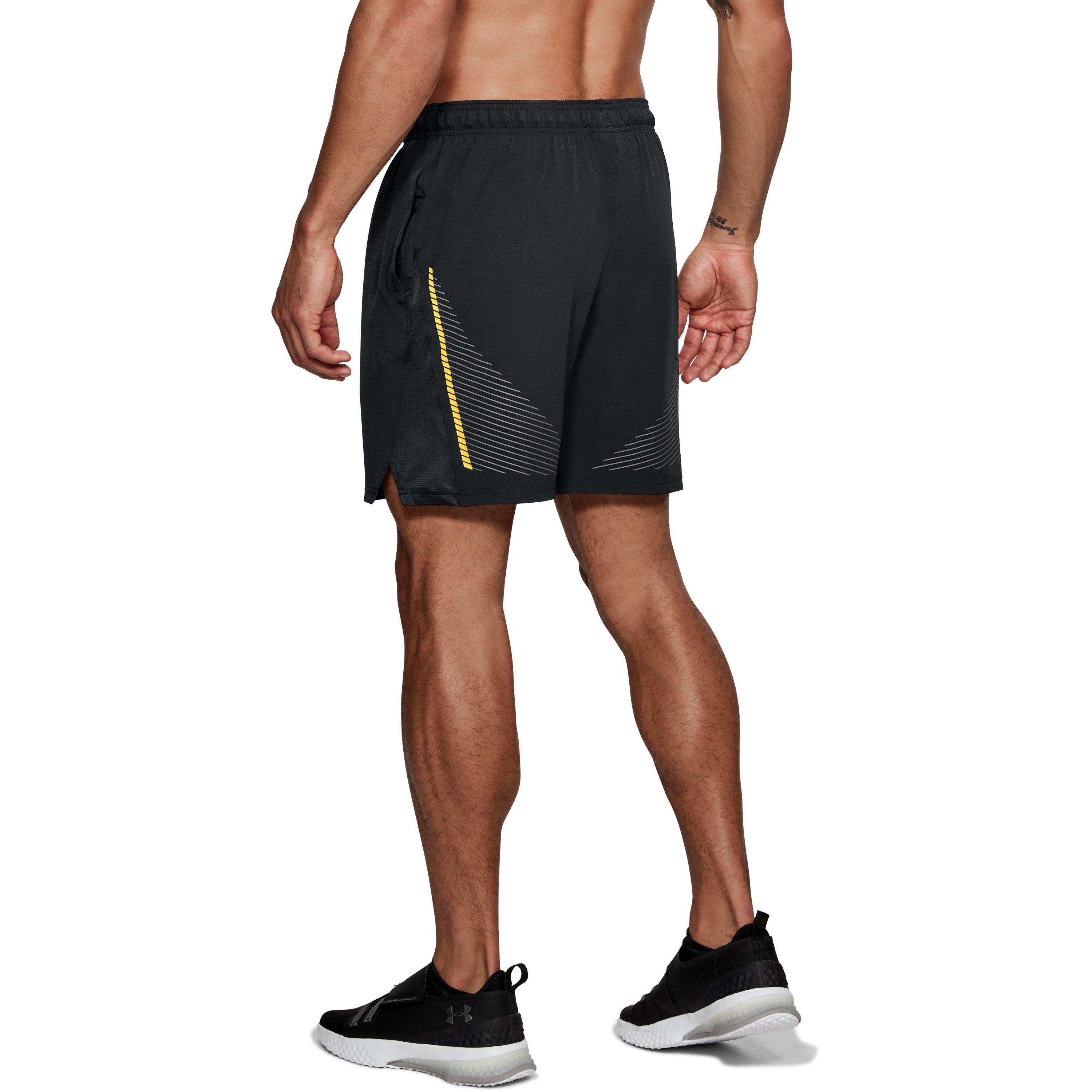 Under Armour Men's Ua X Project Rock Cage Shorts in Black for Men | Lyst
