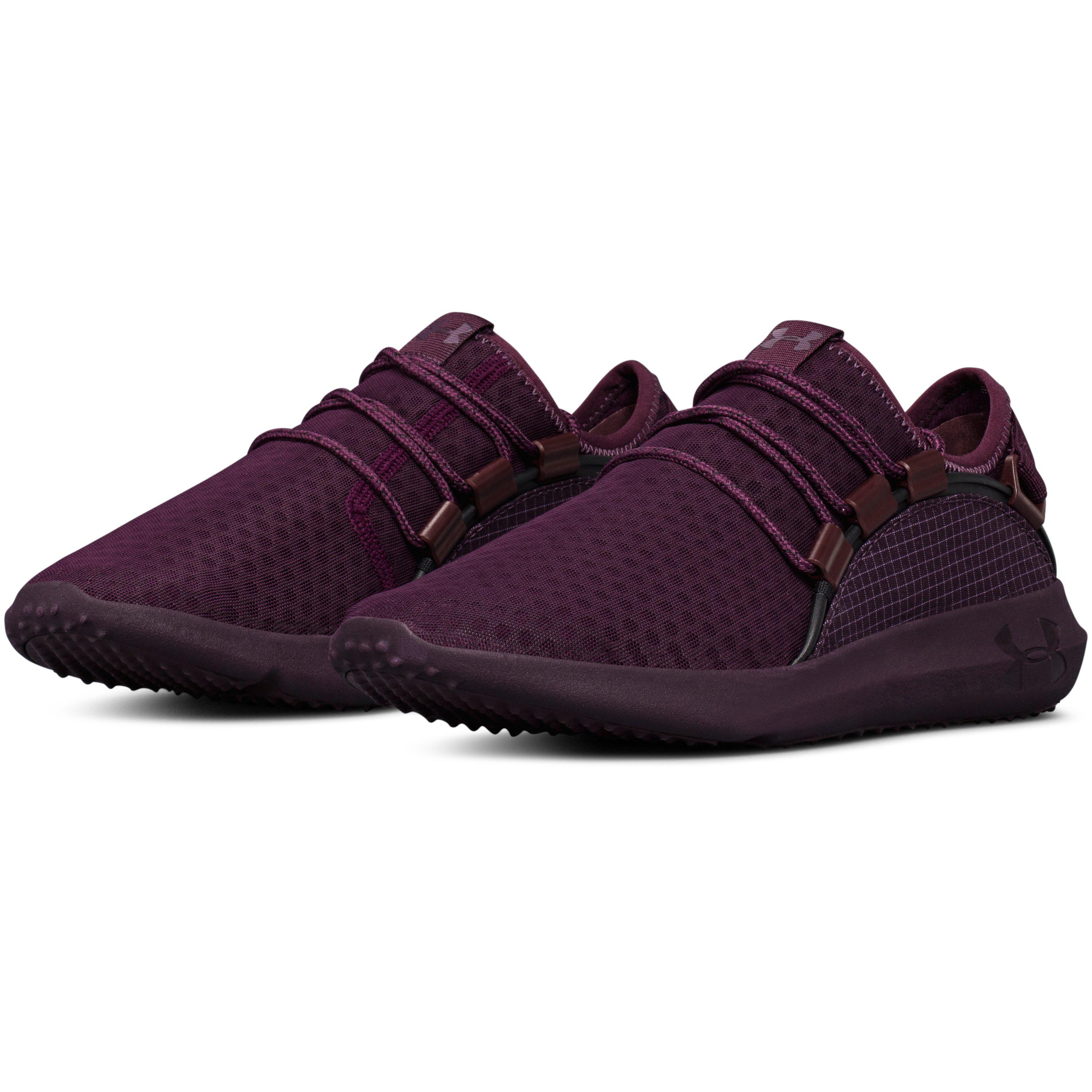 purple under armour womens shoes