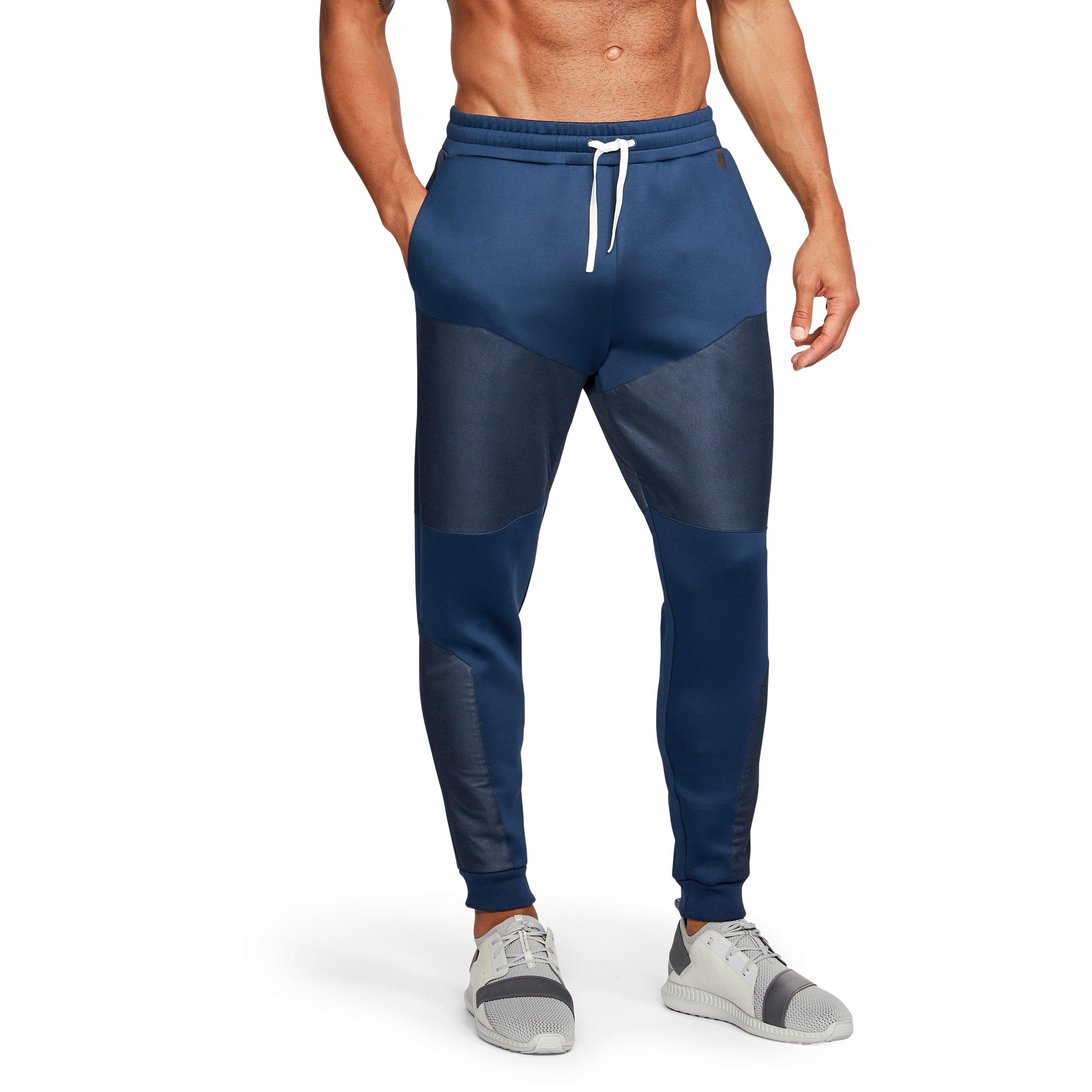 Under Armour Men's Ua Unstoppable Gore® Windstopper® Tapered Knit Pants in  Blue for Men