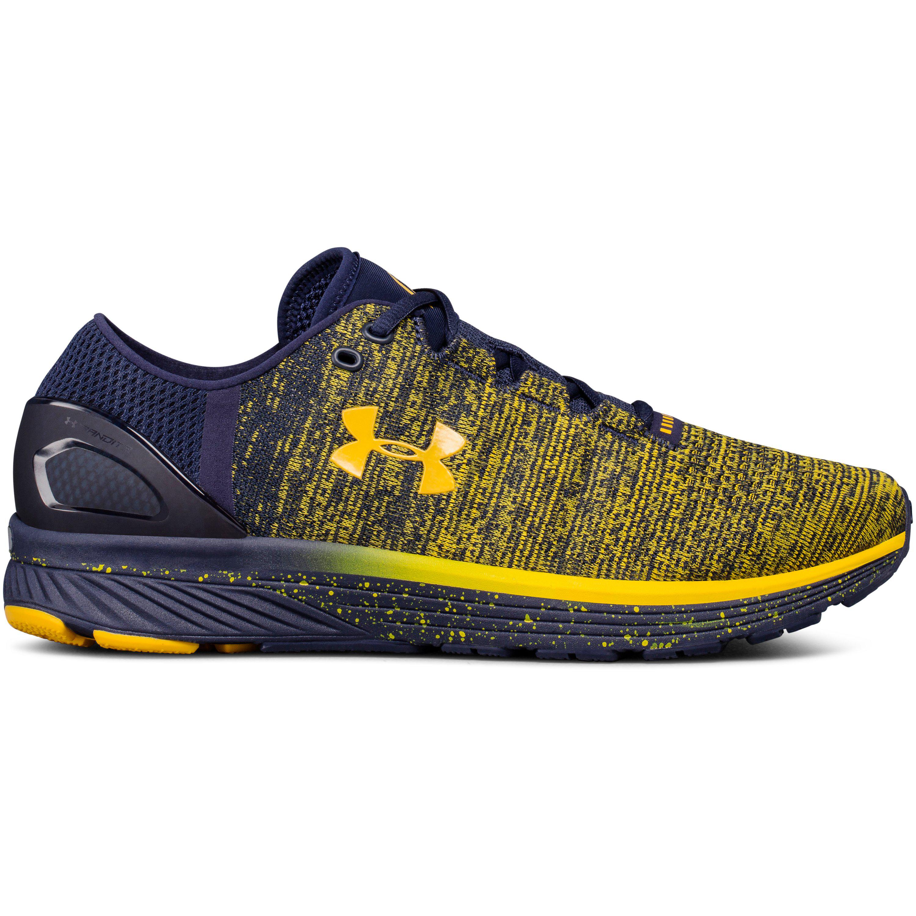 Under Armour Rubber Men's Ua Team Charged Bandit 3 Running Shoes in ...