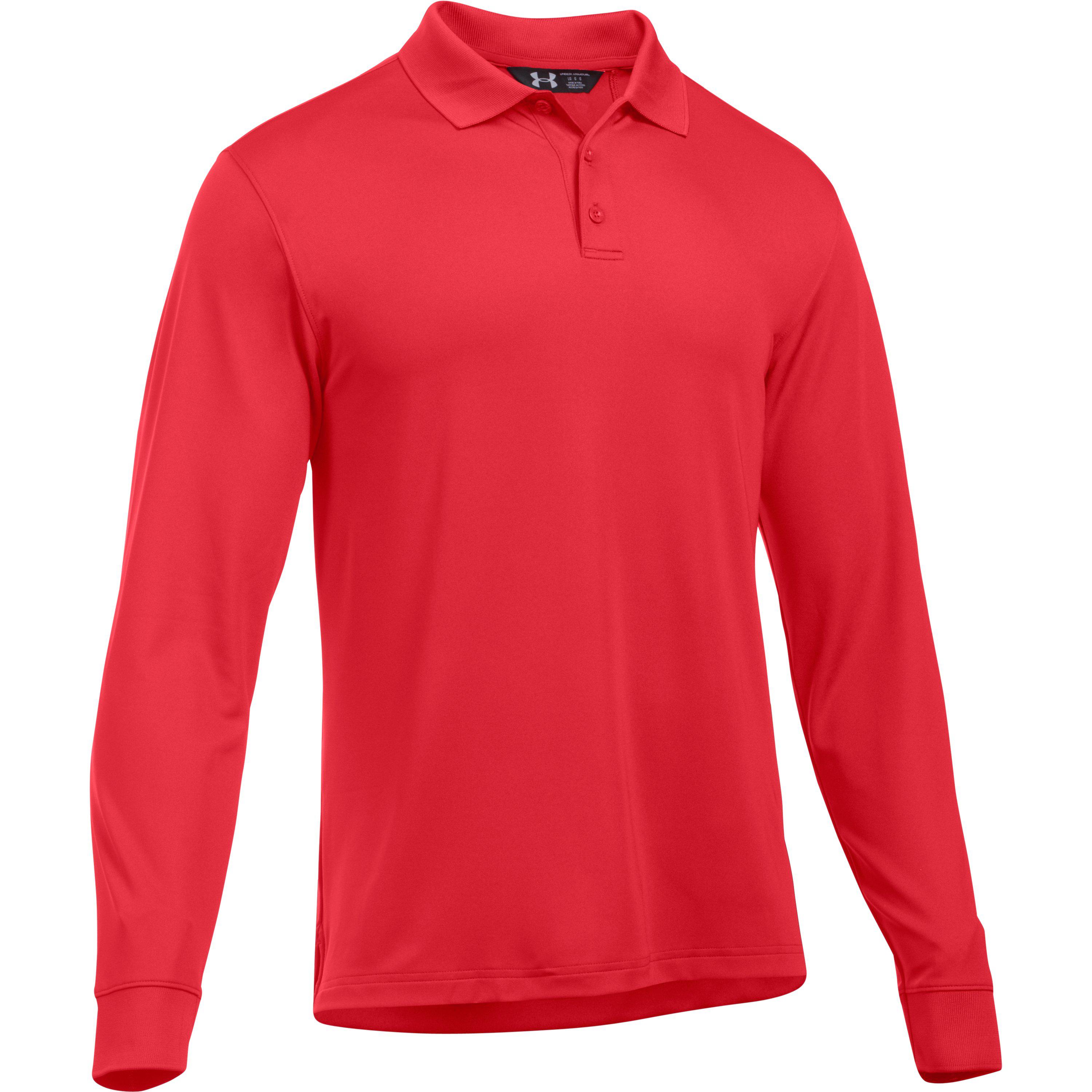 ua long sleeve polo