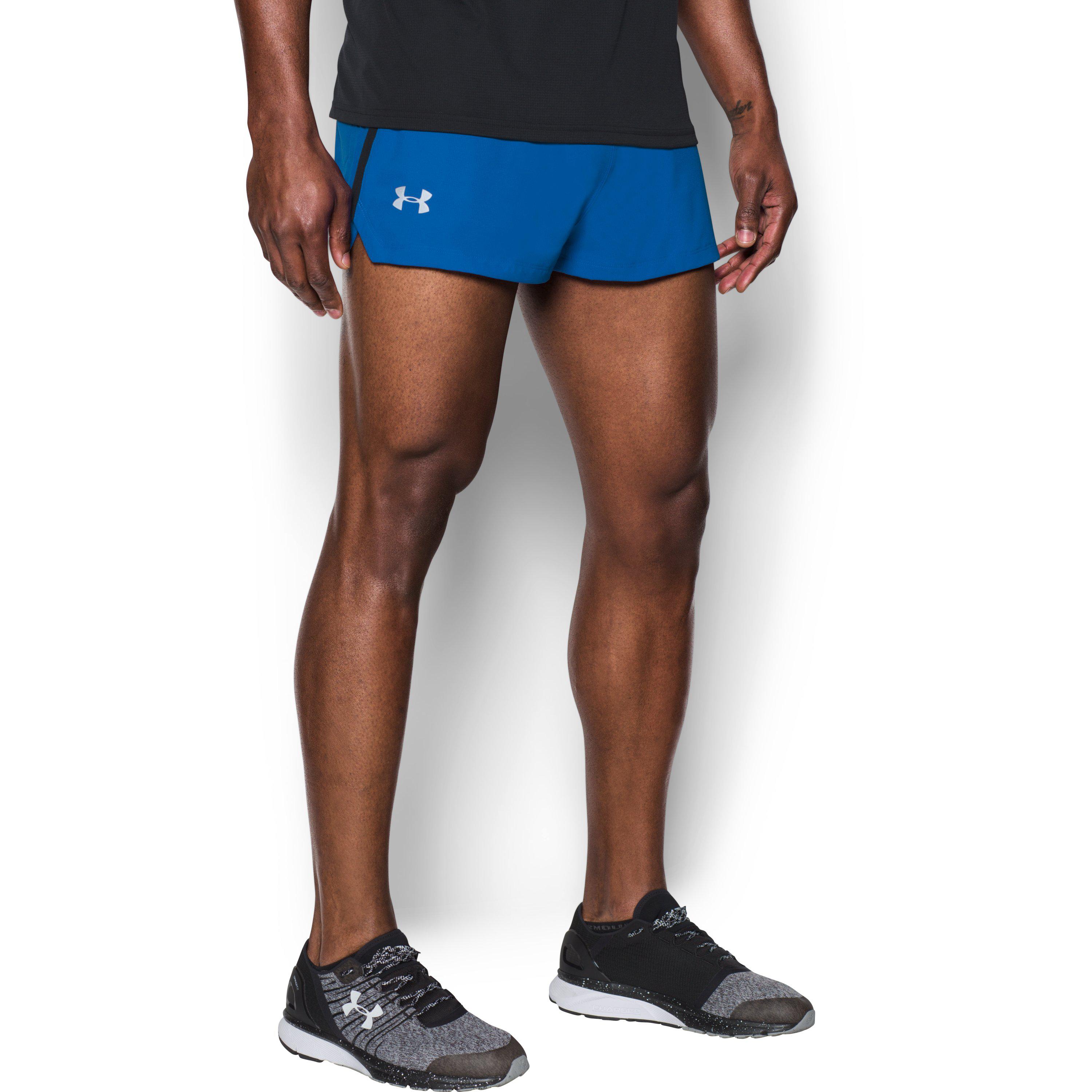men's ua launch split shorts