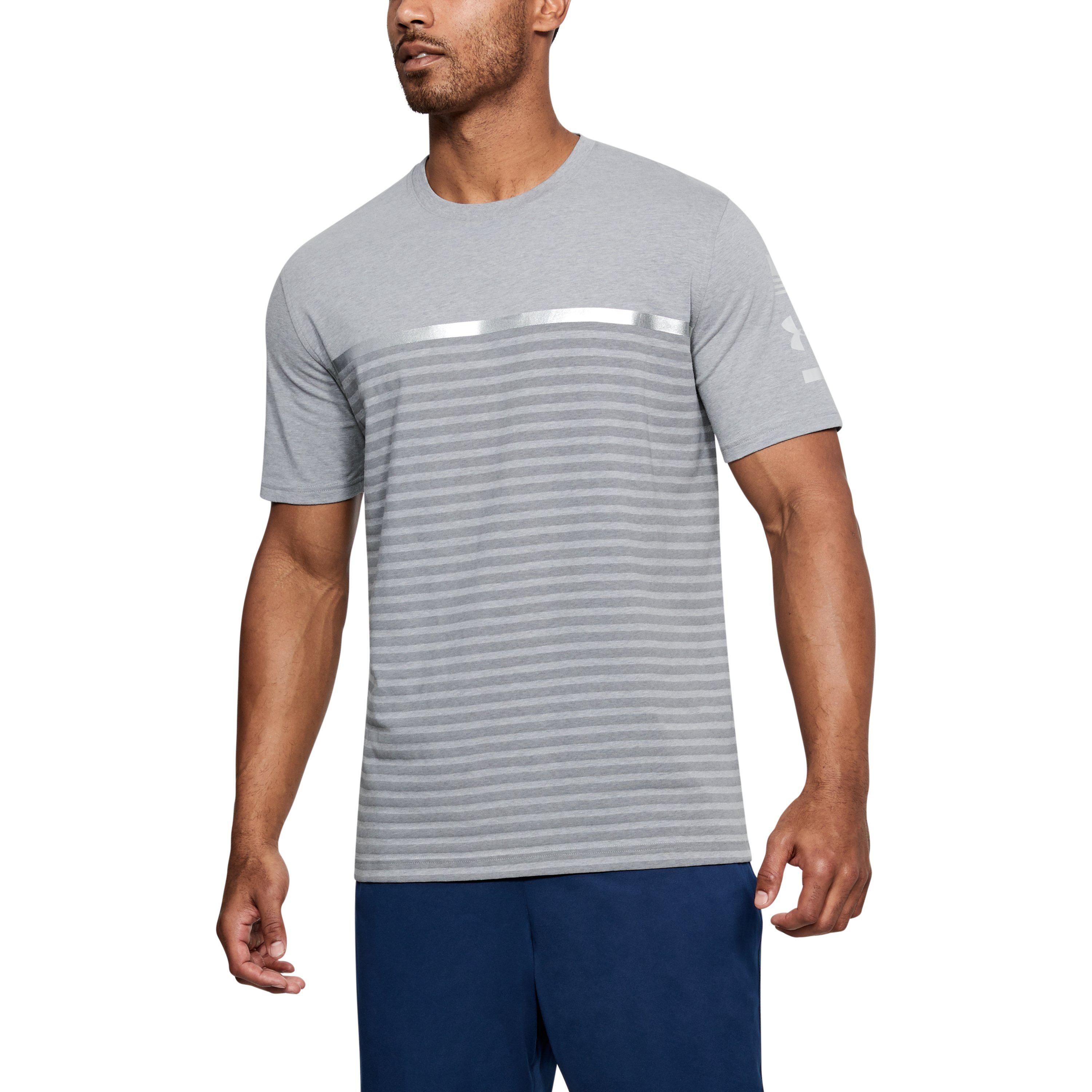 under armour striped shirt