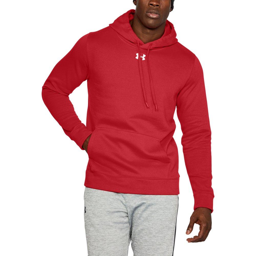 under armour hoodie red men
