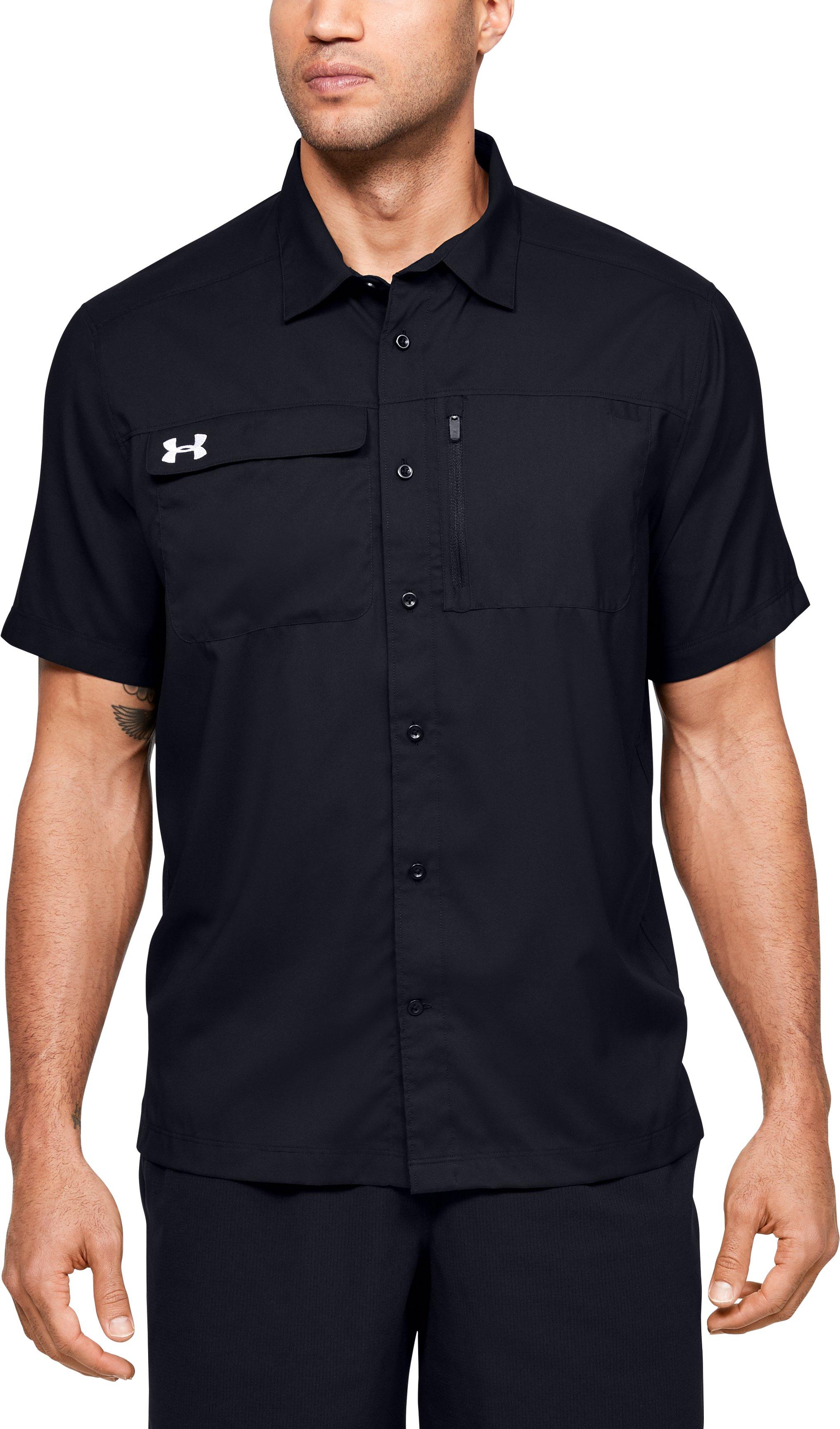 Under armour button down short sleeve deals
