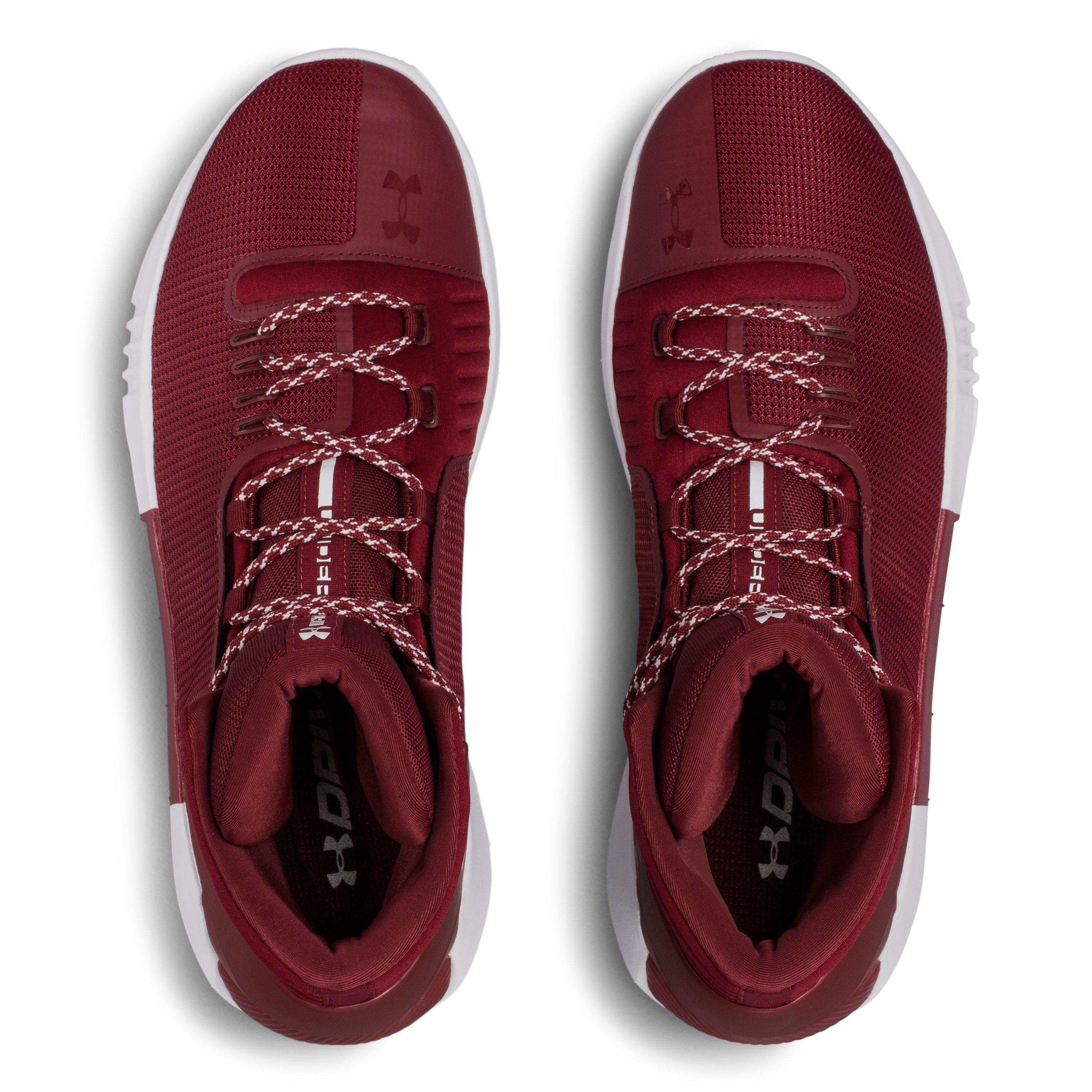 Under Armour Lace Men's Ua Team Drive 4 Basketball Shoes in Red for Men