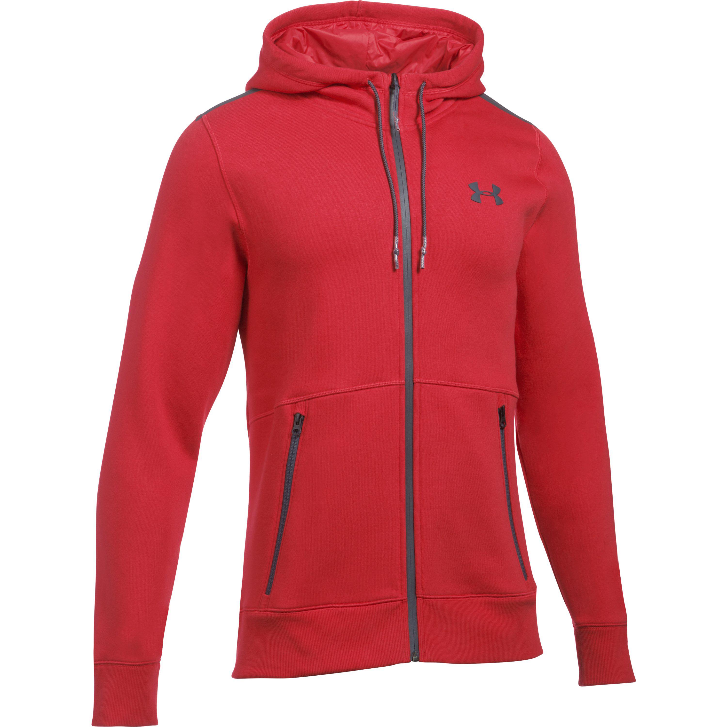 men's ua varsity full zip hoodie
