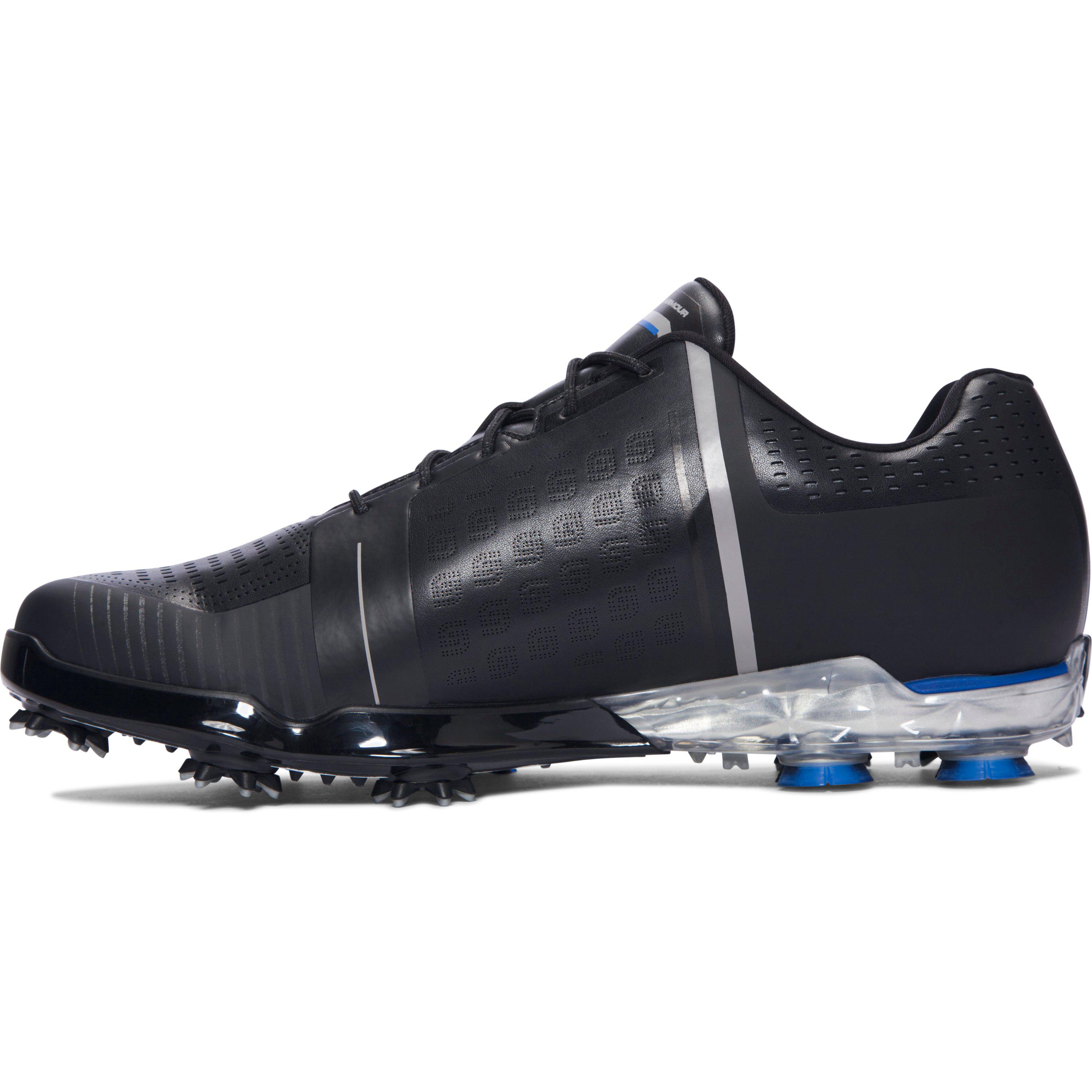 Under Armour Men's Ua Spieth One Golf Shoes in Black /Steel (Black) for Men  | Lyst