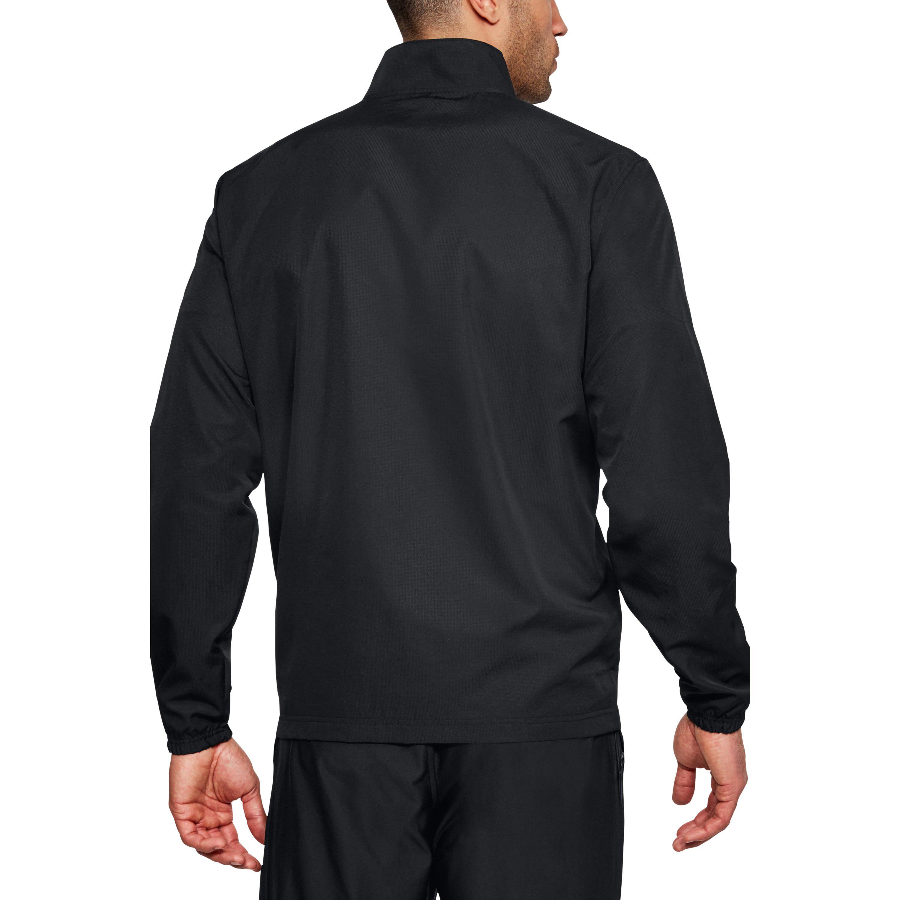 Under Armour Men's Ua Sportstyle Woven Full Zip Jacket in Black ...