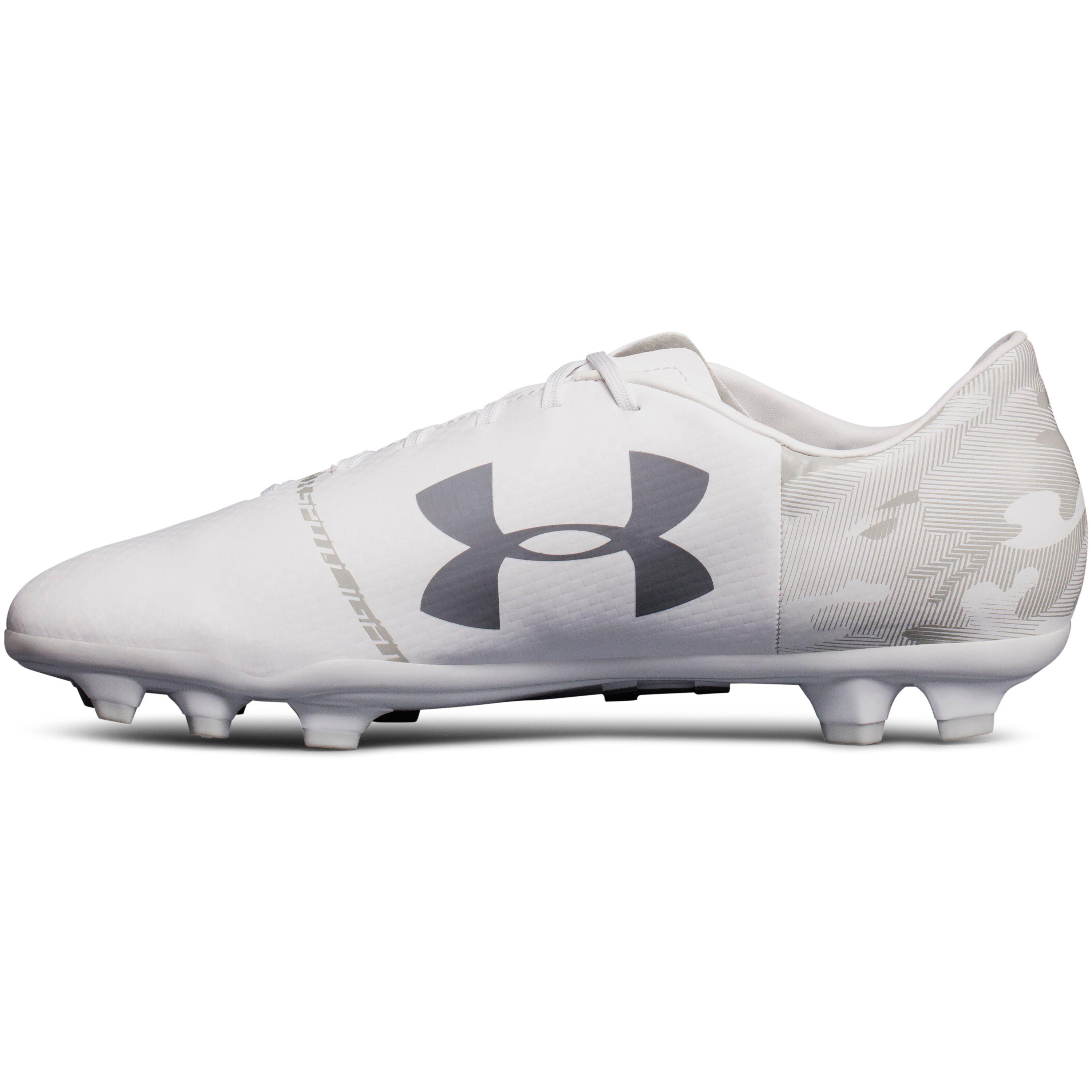 white under armour soccer cleats