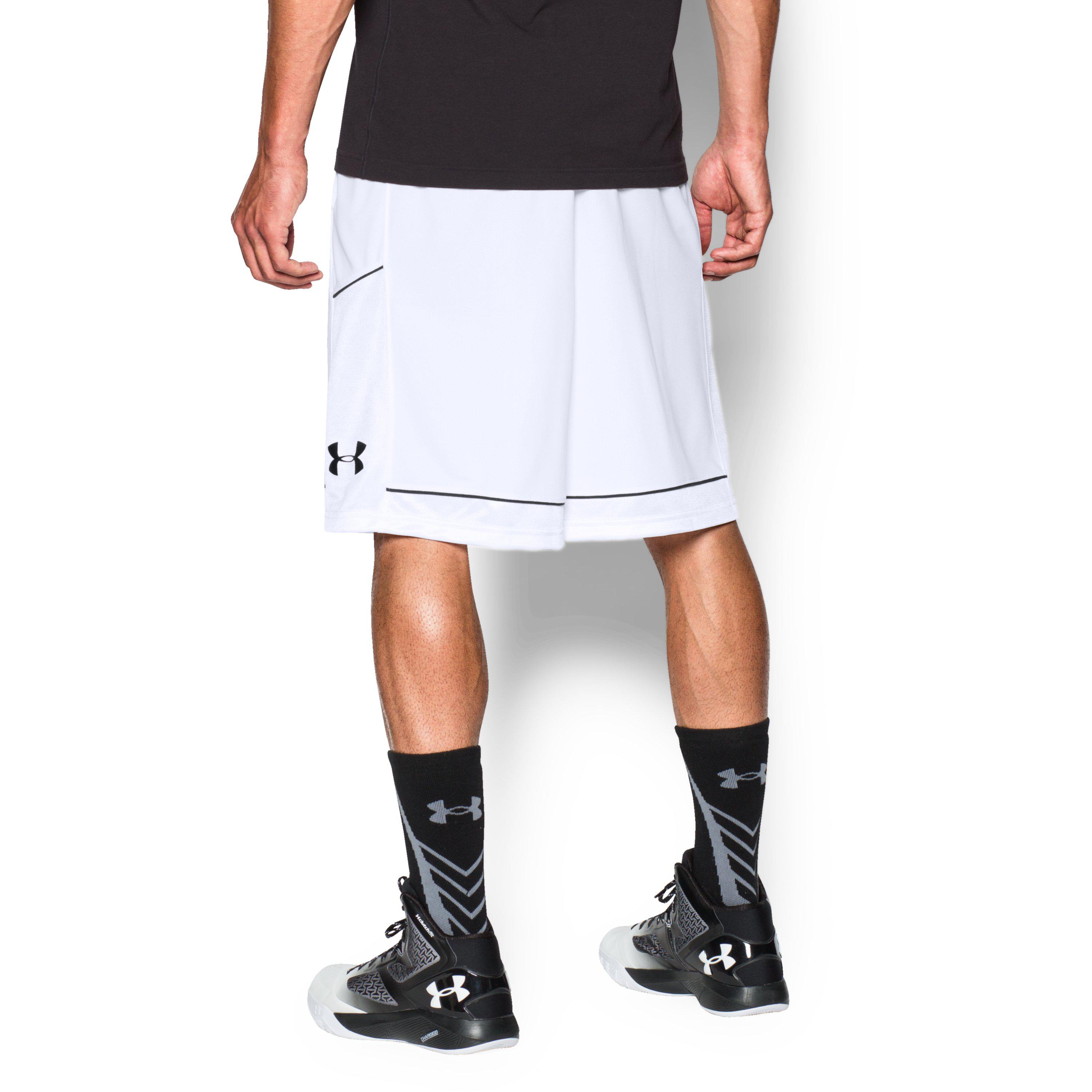 under armour baseline basketball shorts