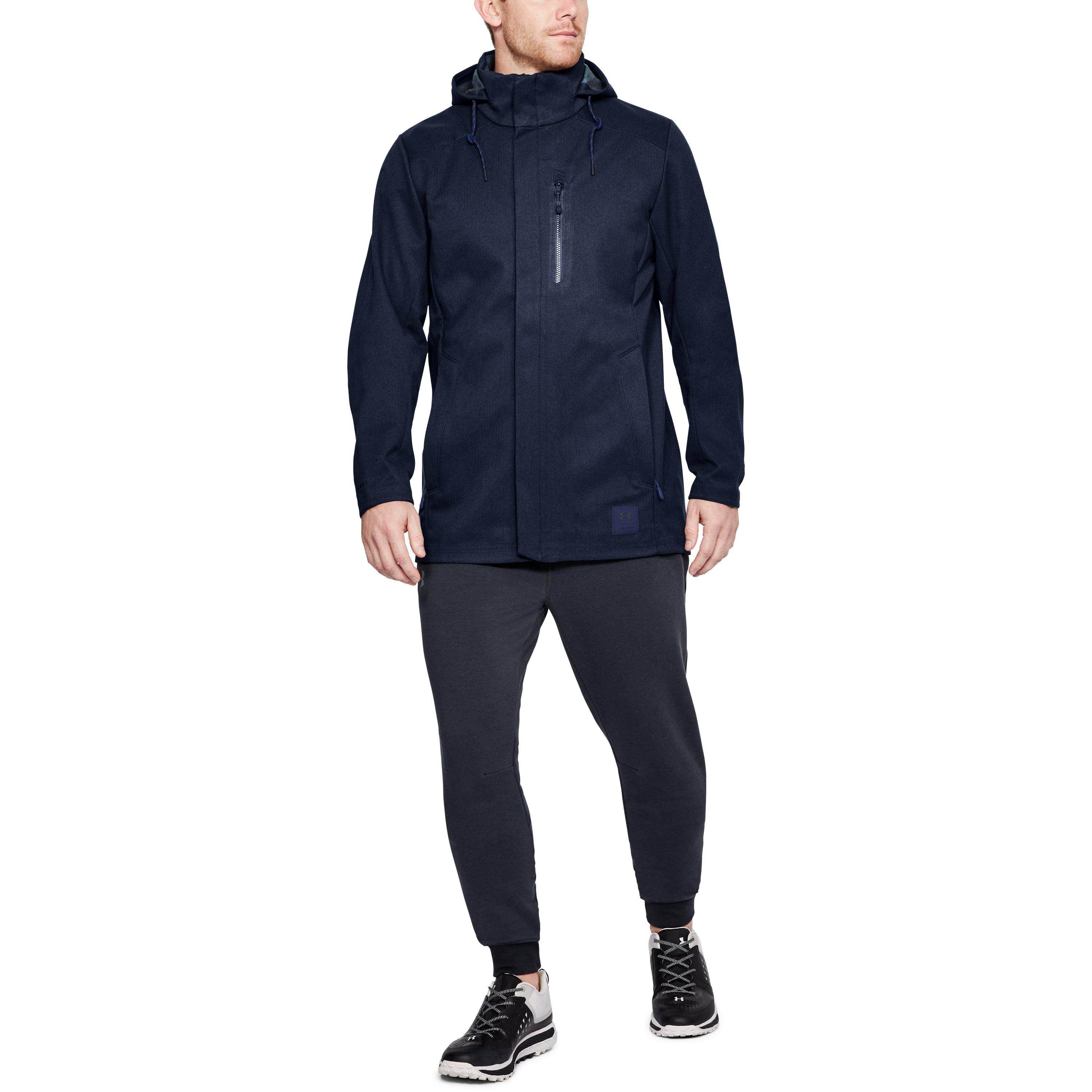 under armour men's storm wool town jacket