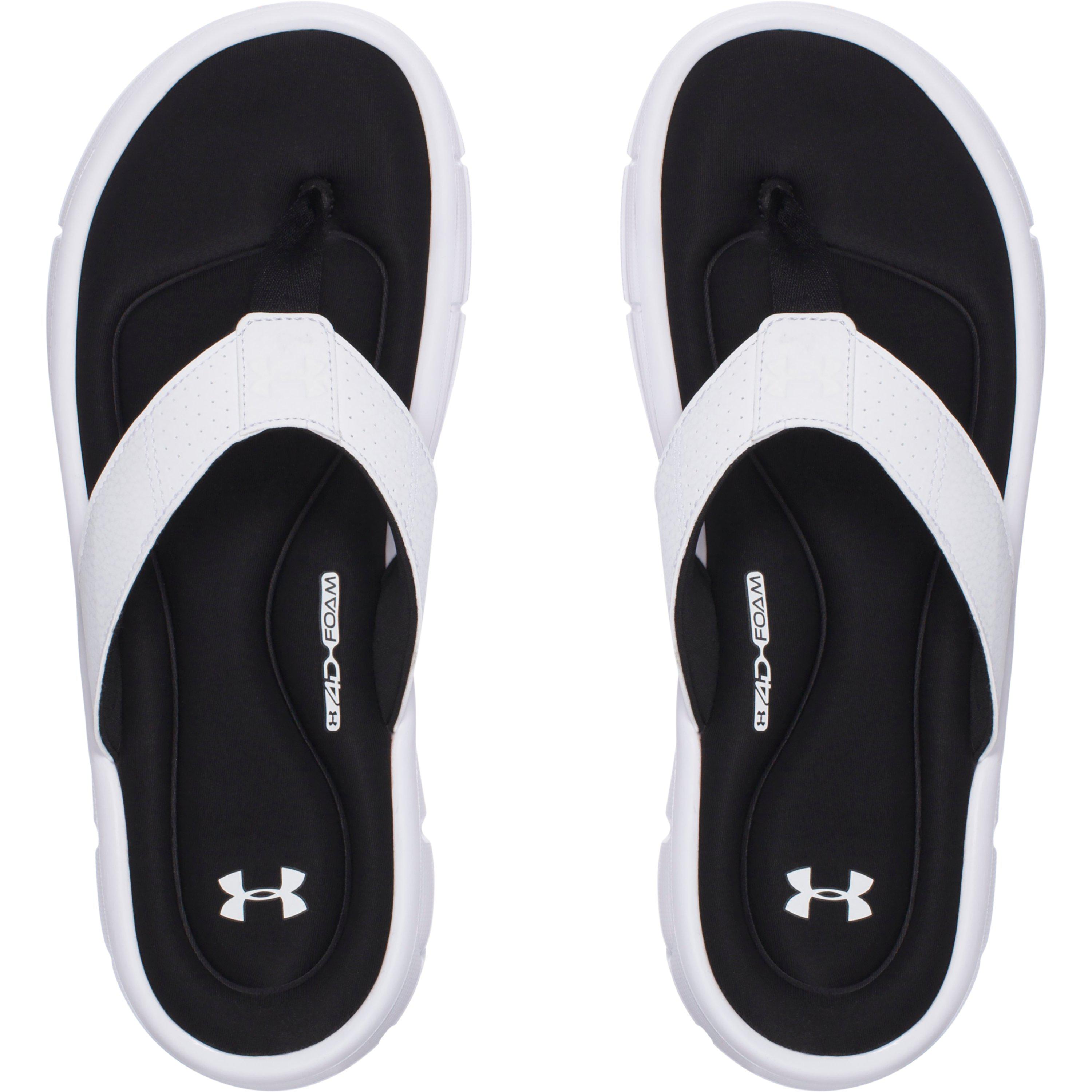 under armour men's ignite ii thong slide sandal