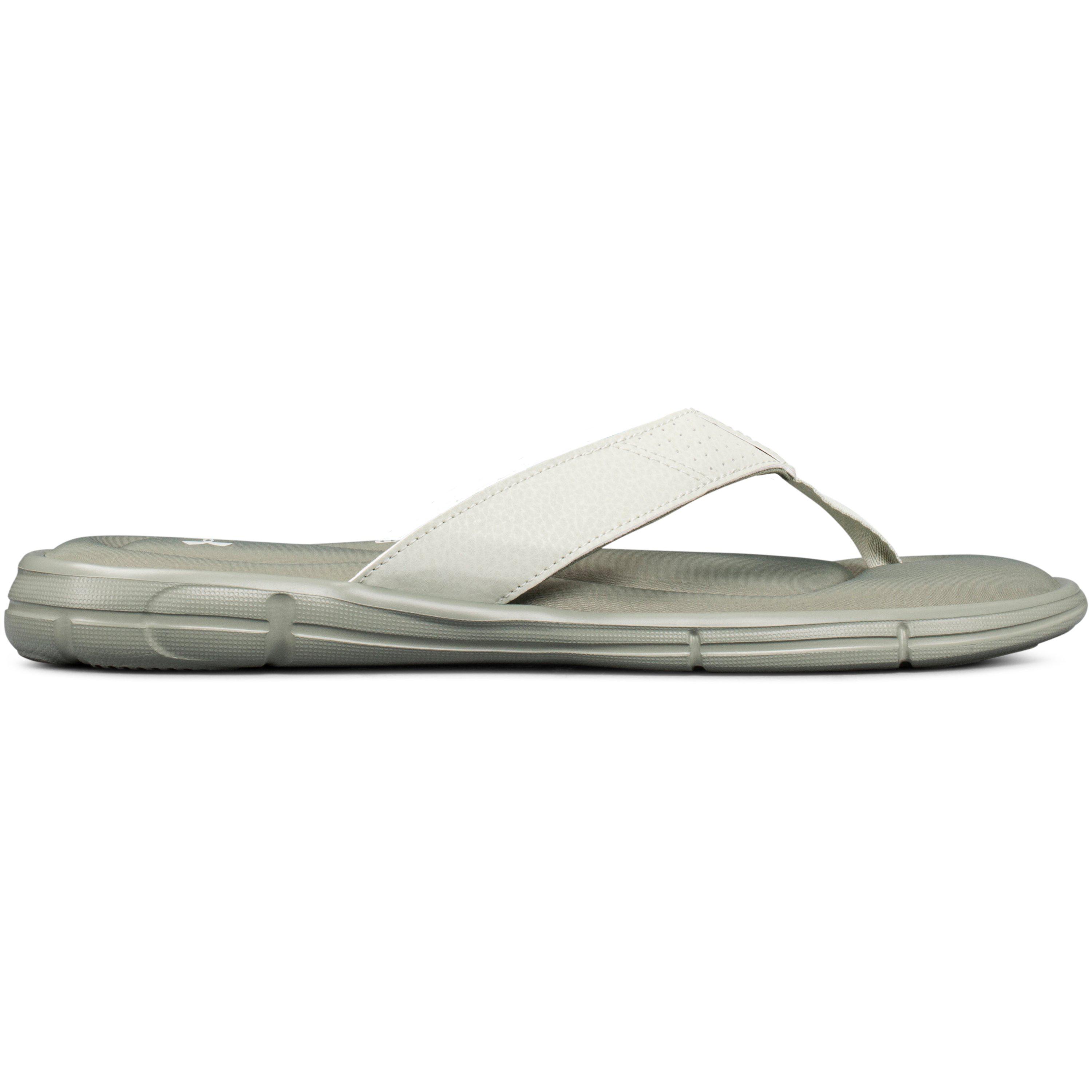under armour men's ignite ii thong flip flops