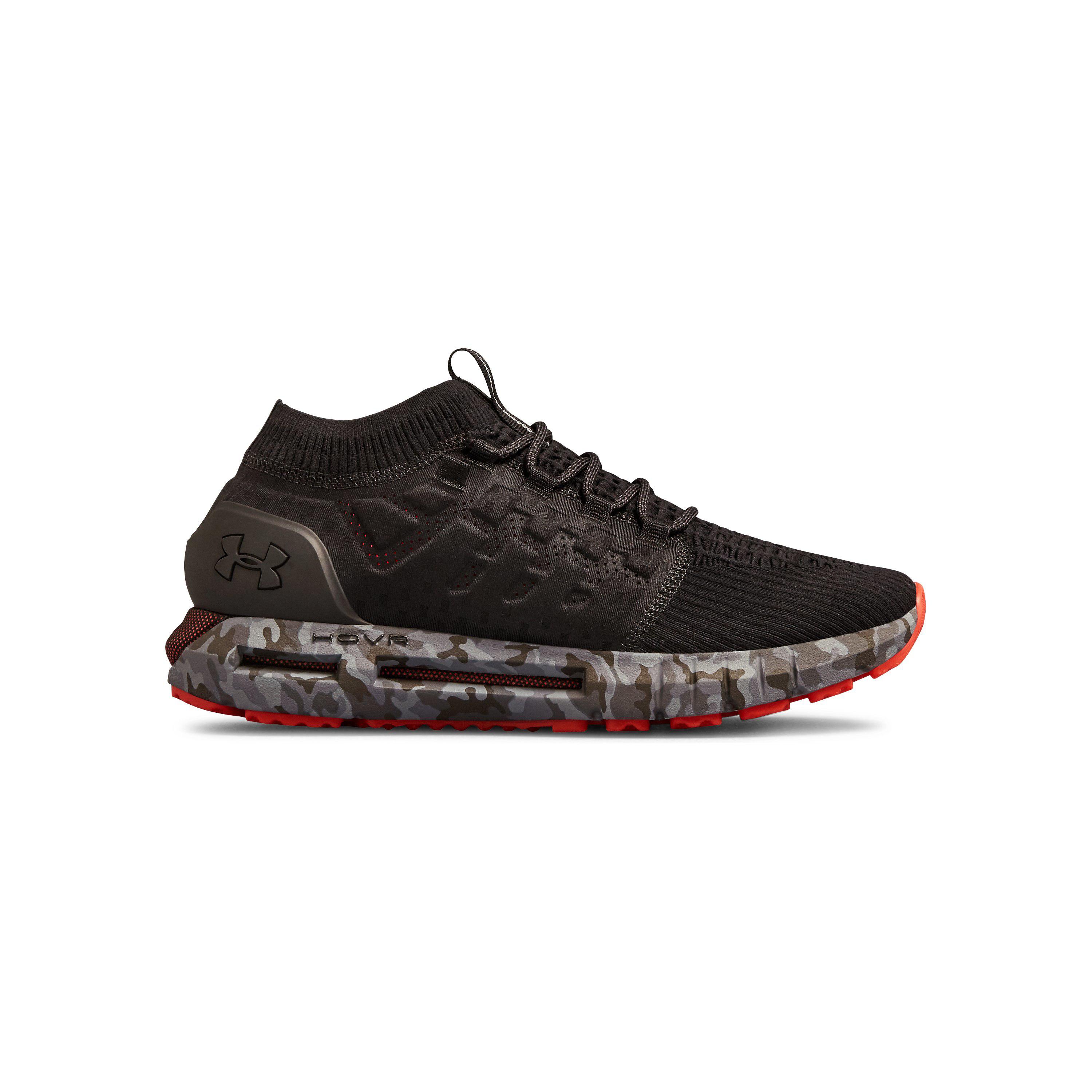 Under Armour Men's Ua Hovr Phantom Camo Shoes in Black for Men | Lyst