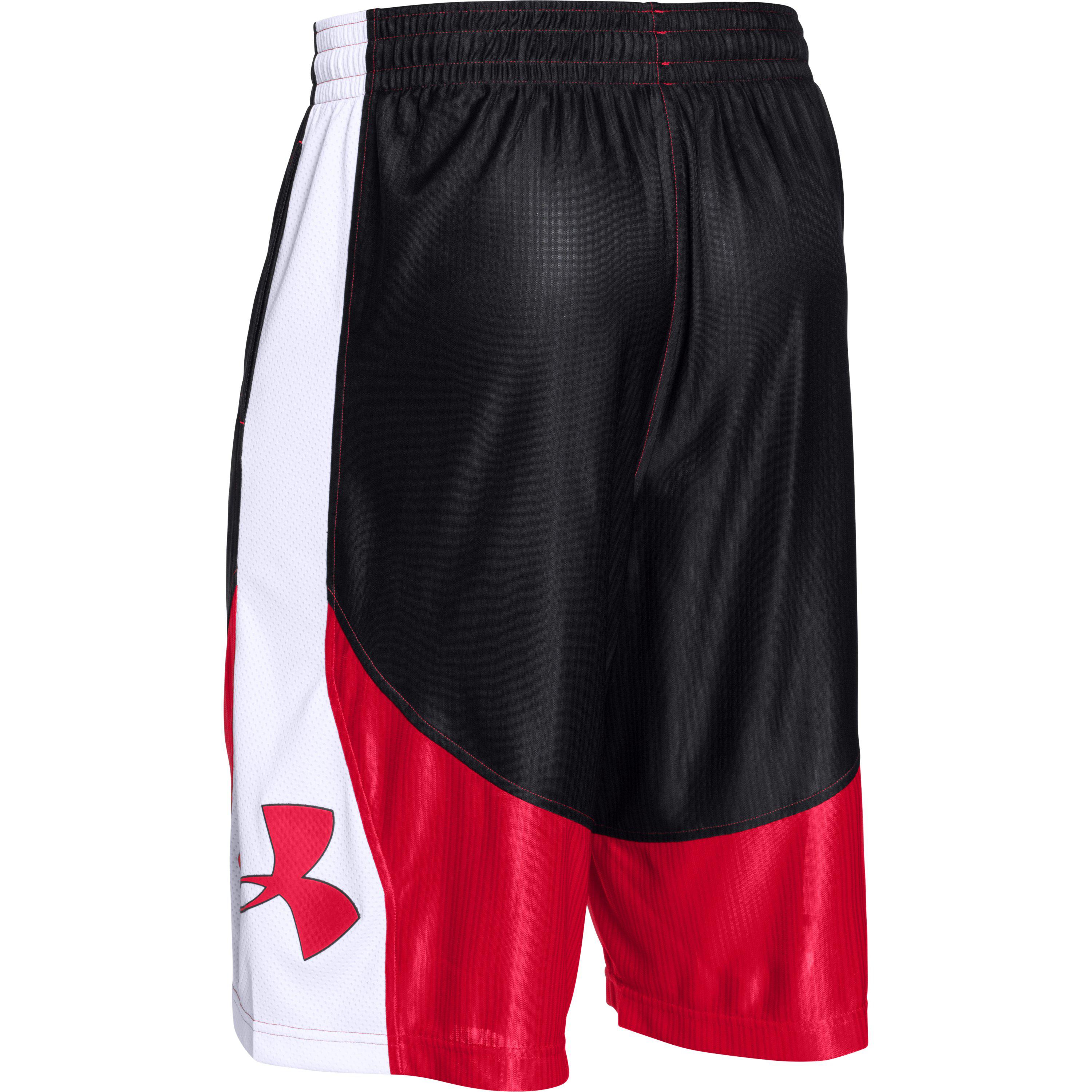 Under Armour Men's Ua Mo' Money Basketball Shorts in Black /White (Black)  for Men | Lyst