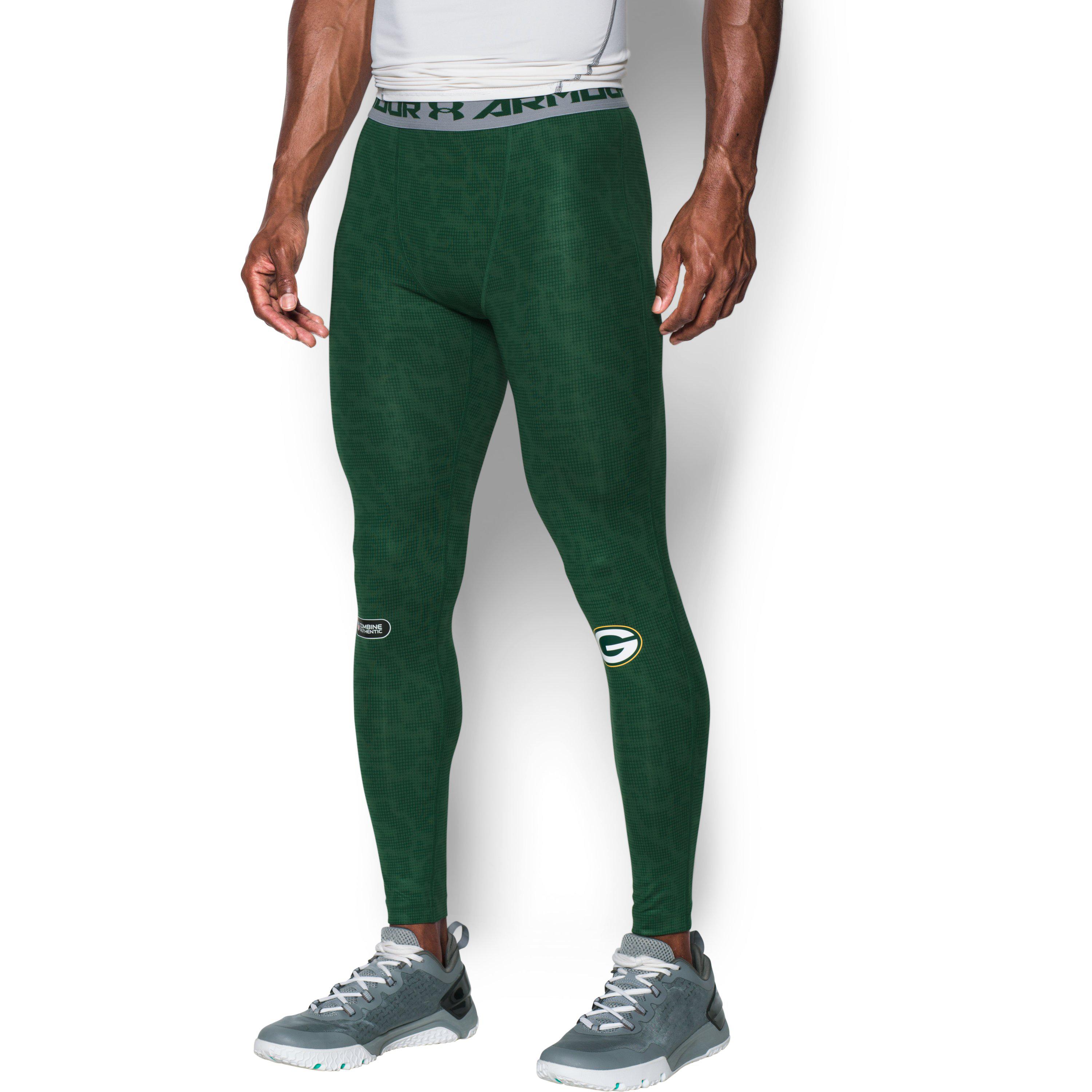 Under Armour Men's Nfl Combine Authentic Ua Heatgear® Armour Compression  Leggings in Green for Men | Lyst