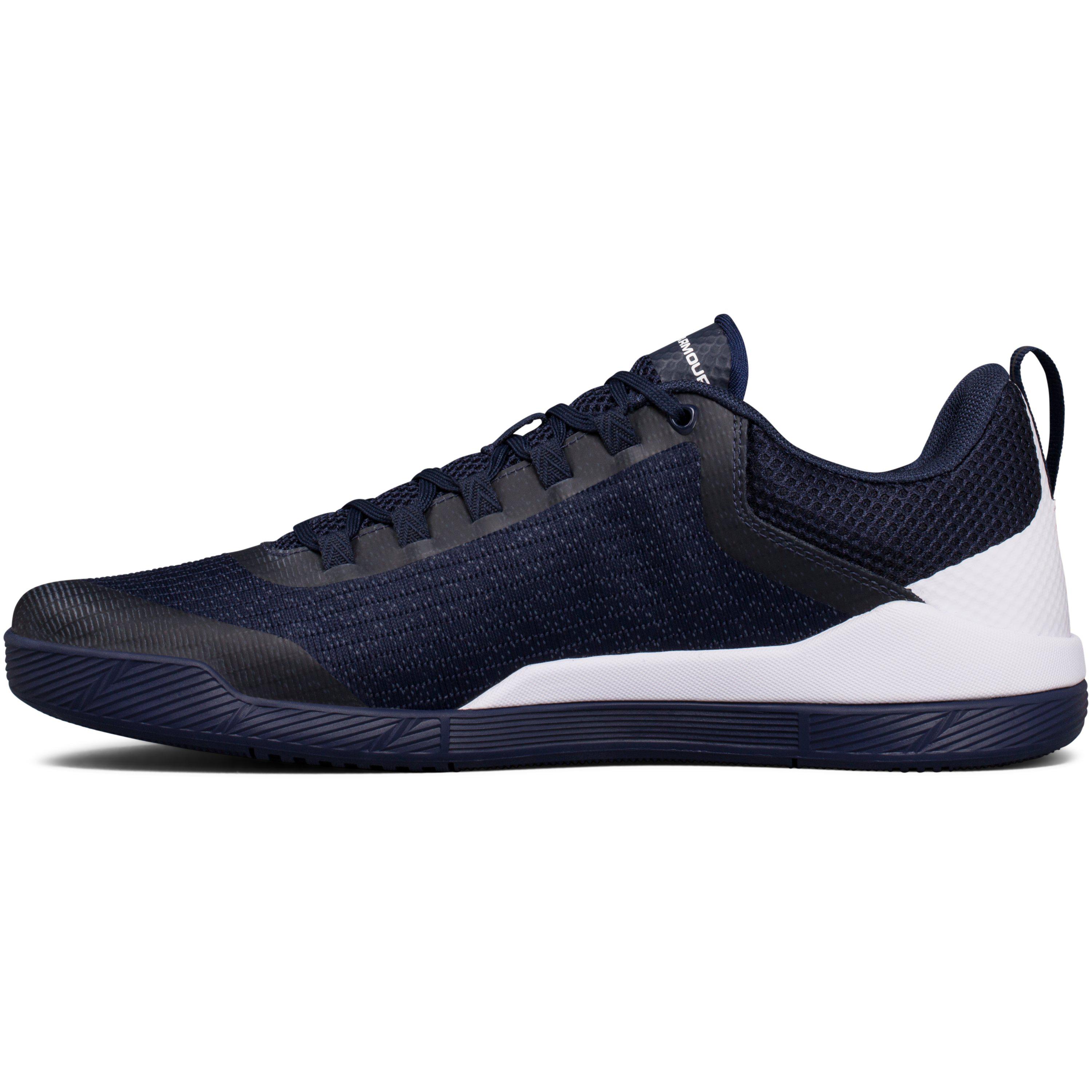Under Armour Rubber Charged Legend Tr Trainers in Midnight Navy/White  (Blue) for Men - Lyst