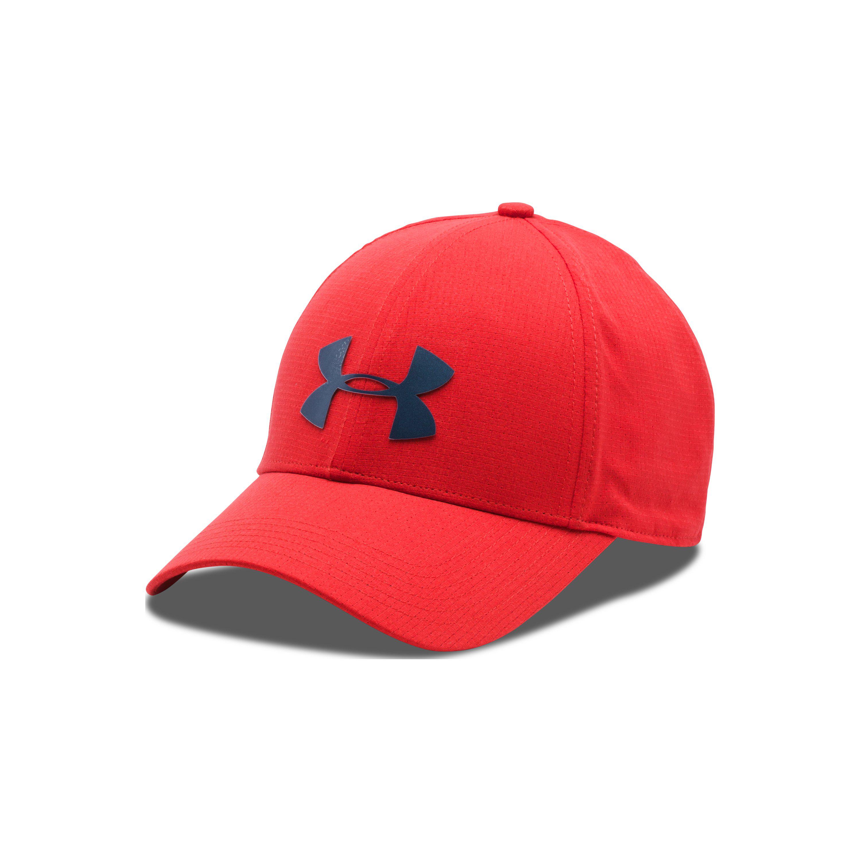 Under Armour Men's Ua Driver 2.0 Golf Cap in Red for Men | Lyst