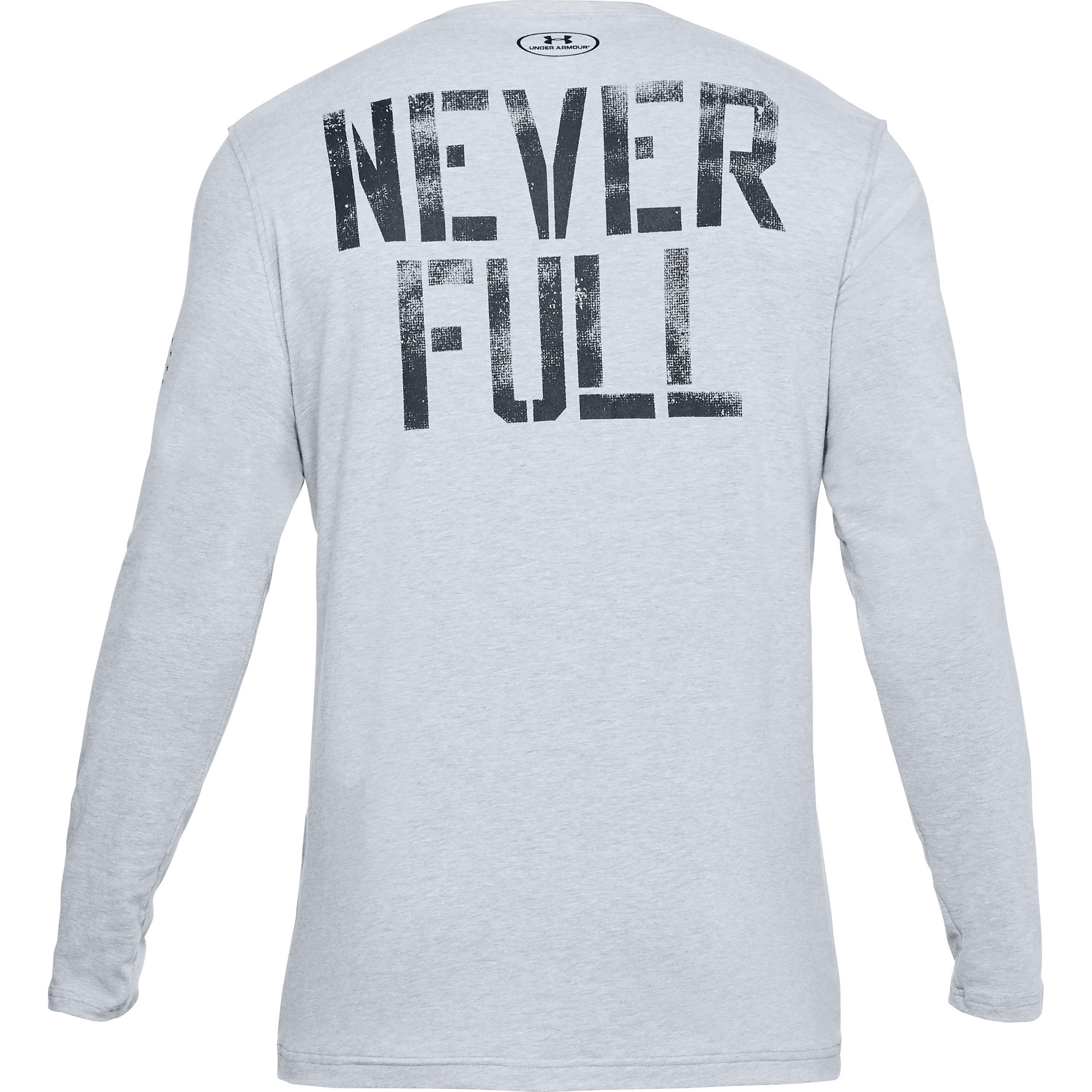 under armour never full shirt