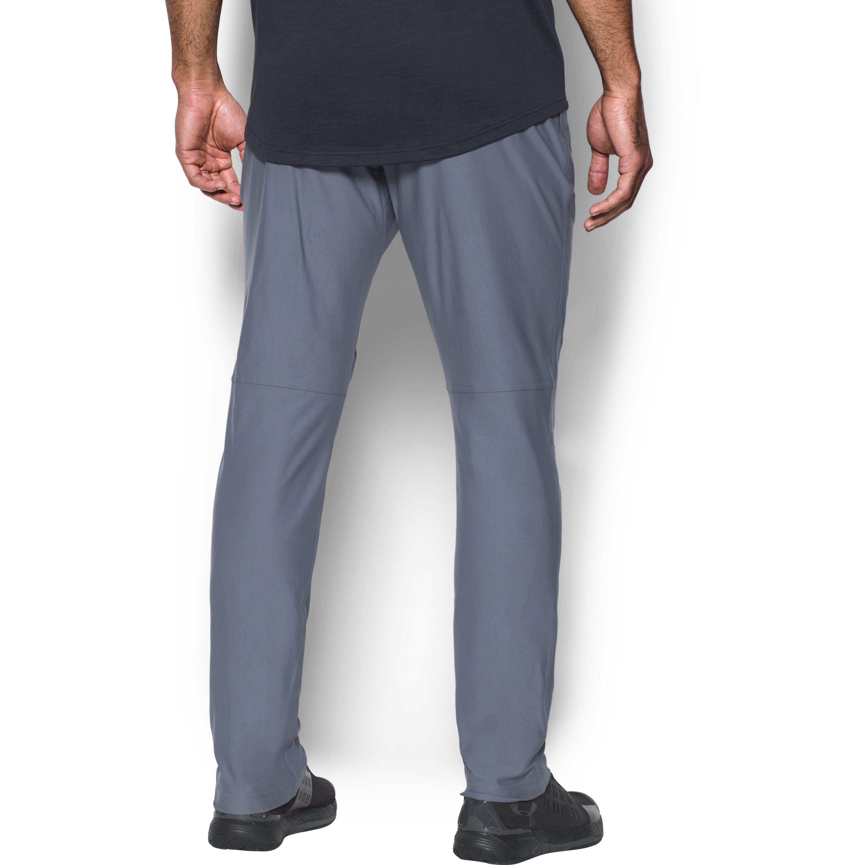 under armour men's elevated knit tapered pants