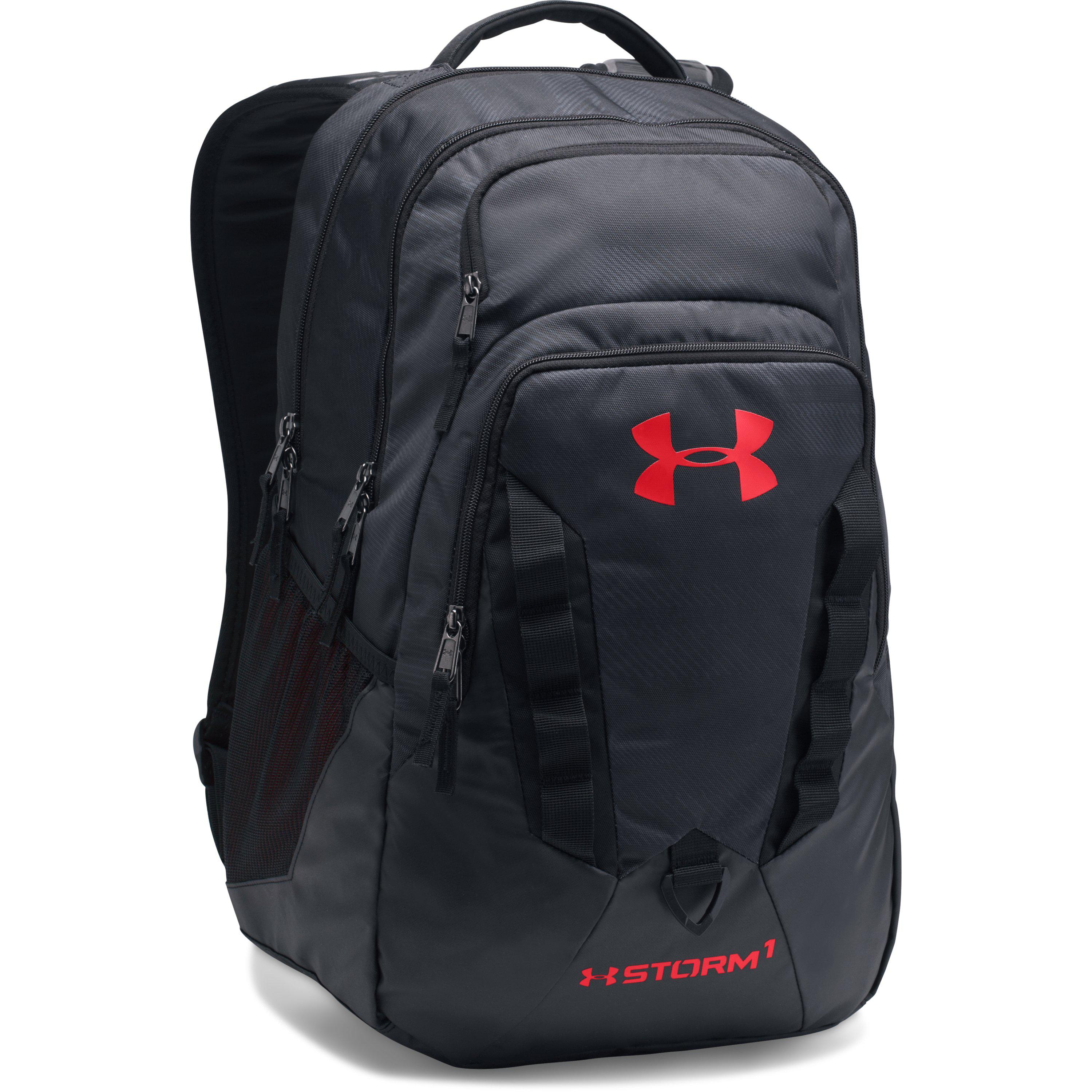 Under Armour Stormpack Expandable Backpack Col Black Volume 27L 