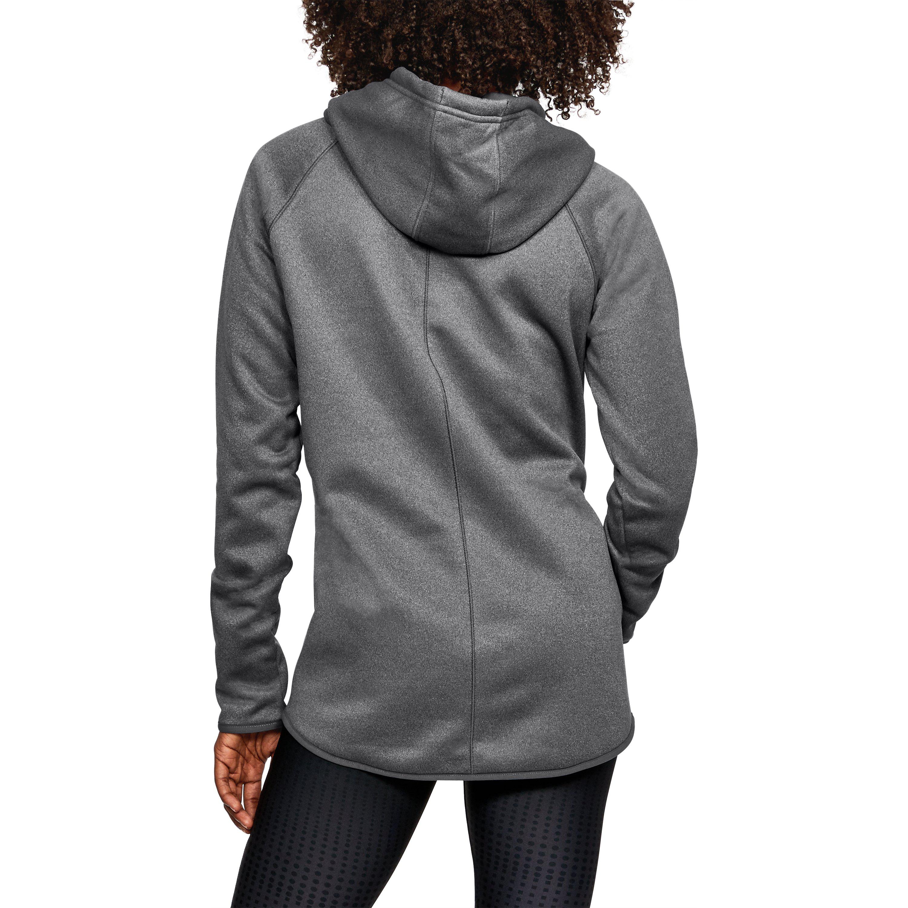 ua double threat armour fleece hoodie