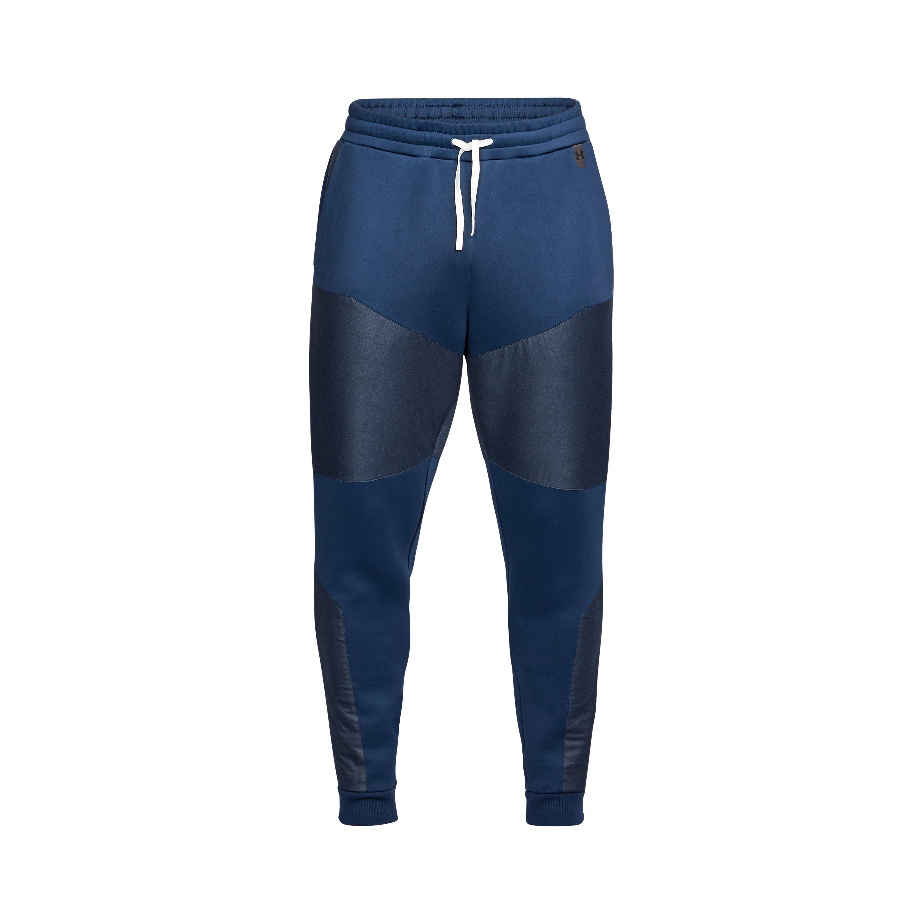 De stad Specifiek touw Under Armour Men's Ua Unstoppable Gore® Windstopper® Tapered Knit Pants in  Blue for Men | Lyst