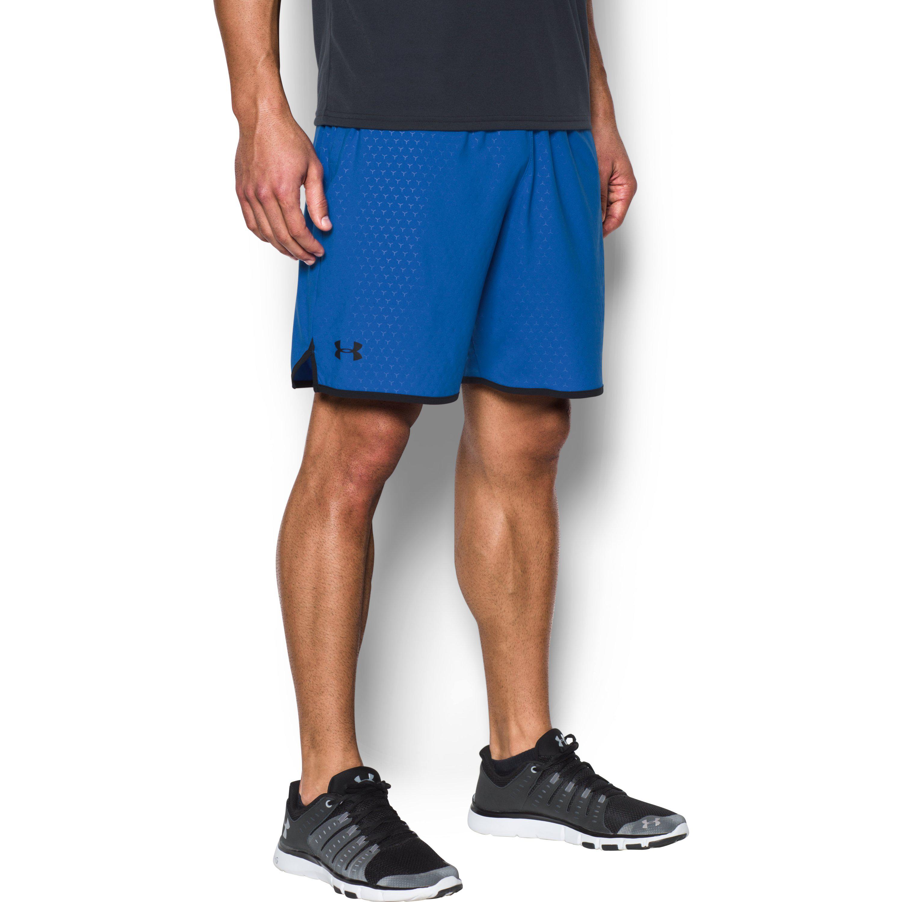 under armour men's qualifier printed shorts