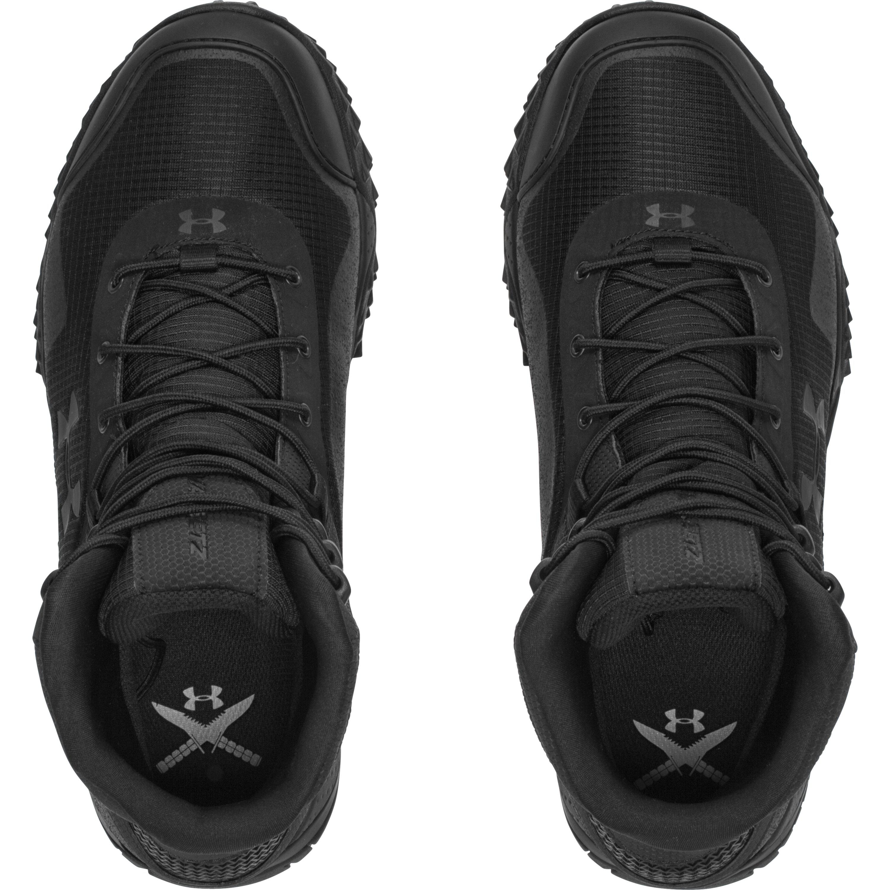 Details about   Under Armour 3022854-100 UA Valsetz RTS Gray Men's Size 10.5 High Top Shoes 