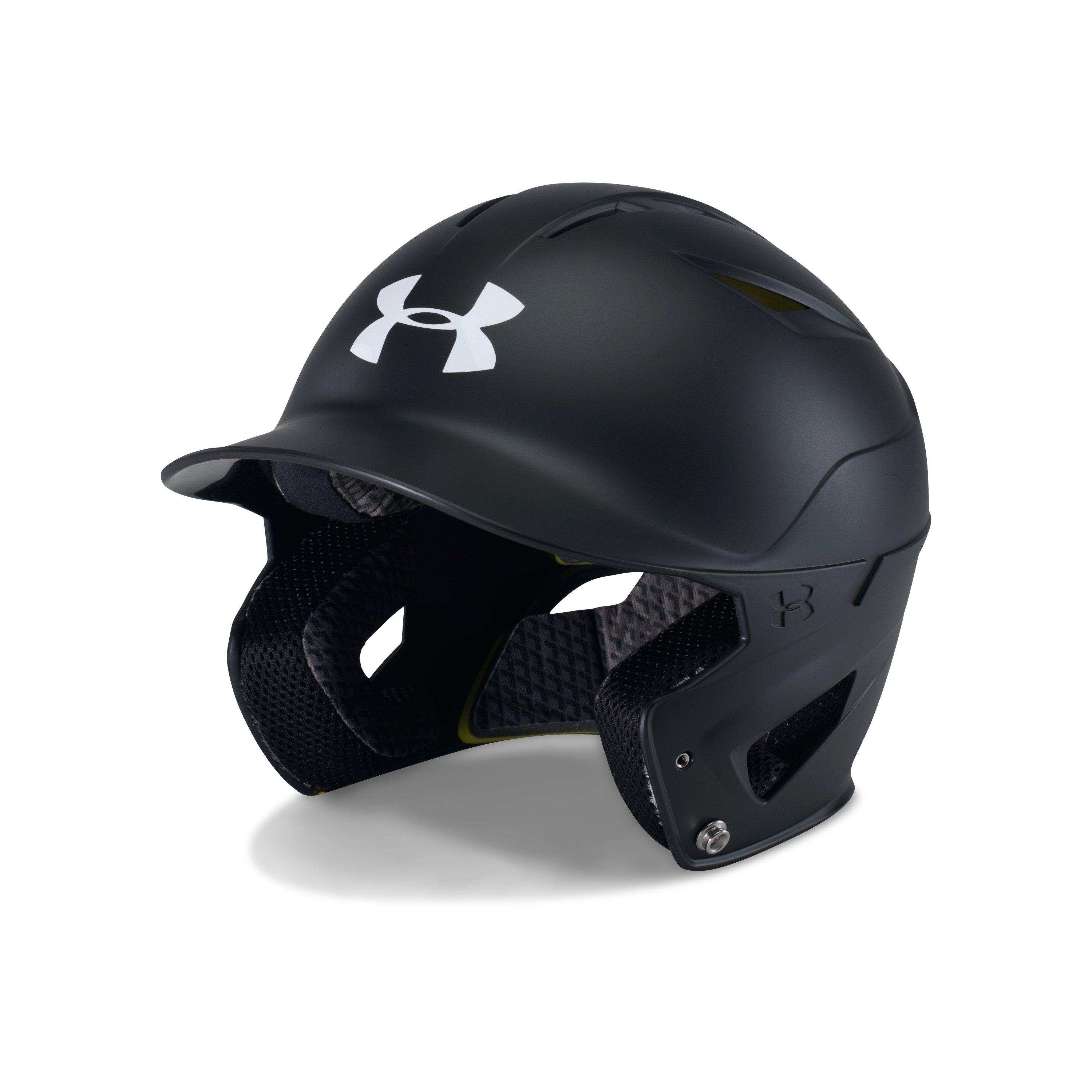Under Armour Men's Ua Converge Batting Helmet Matte in Black / (Black